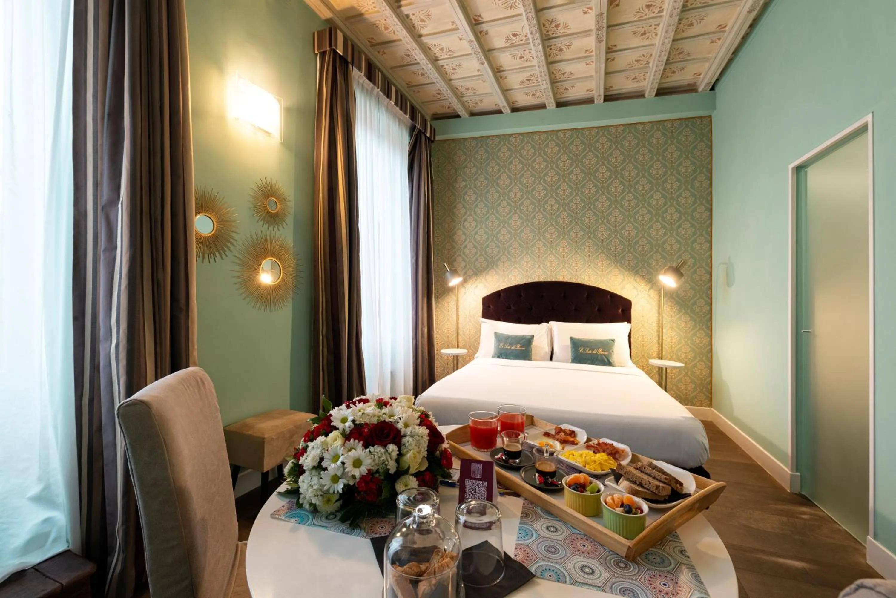 Bedroom, Bed in Le Suite del Barone