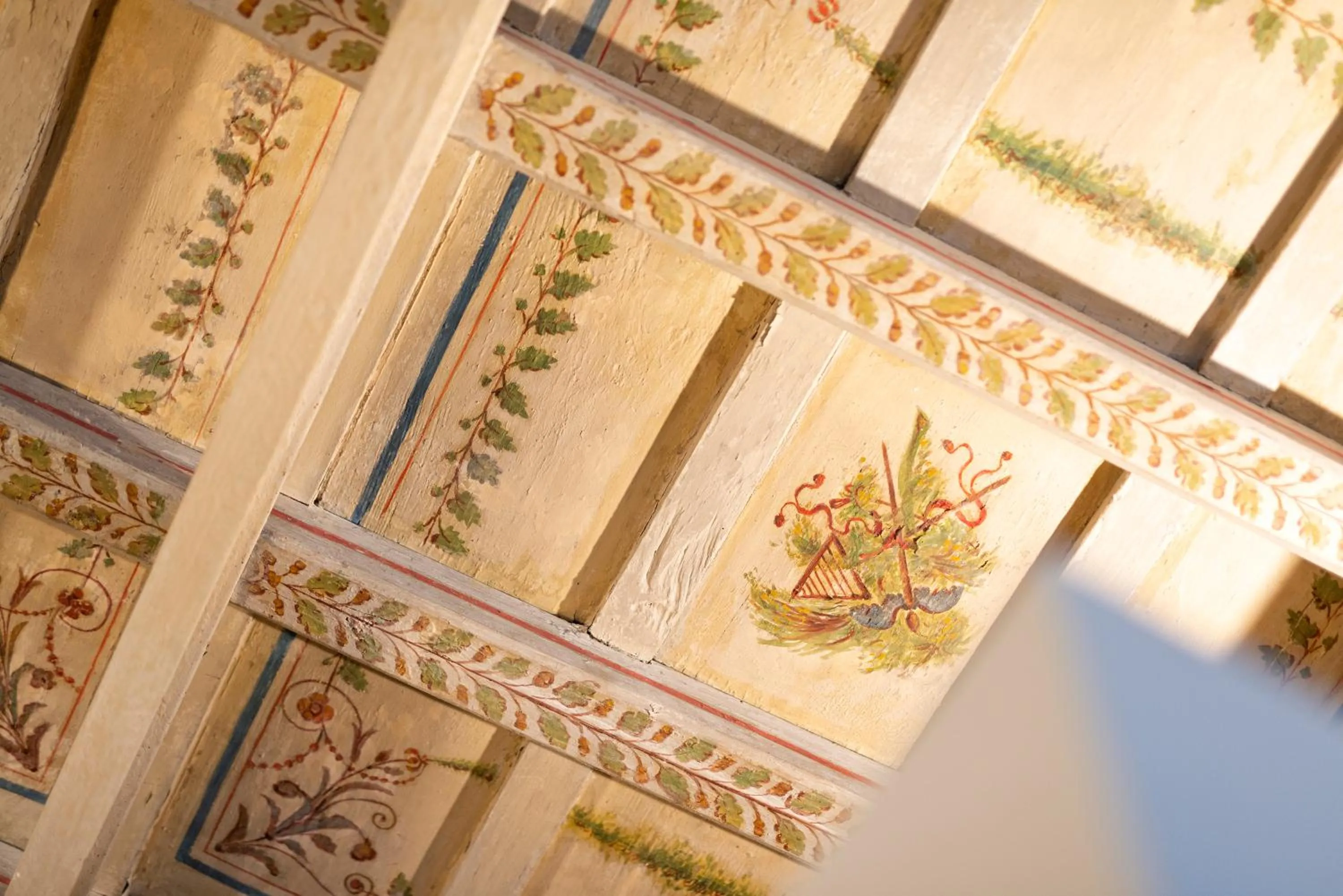 Decorative detail in Le Suite del Barone