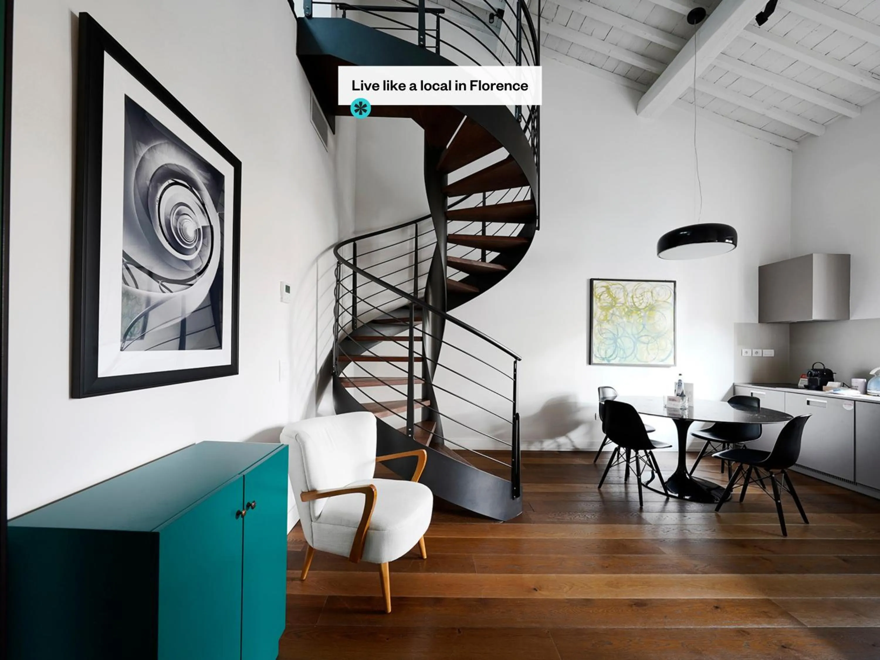 Living room in Numa Florence Vita