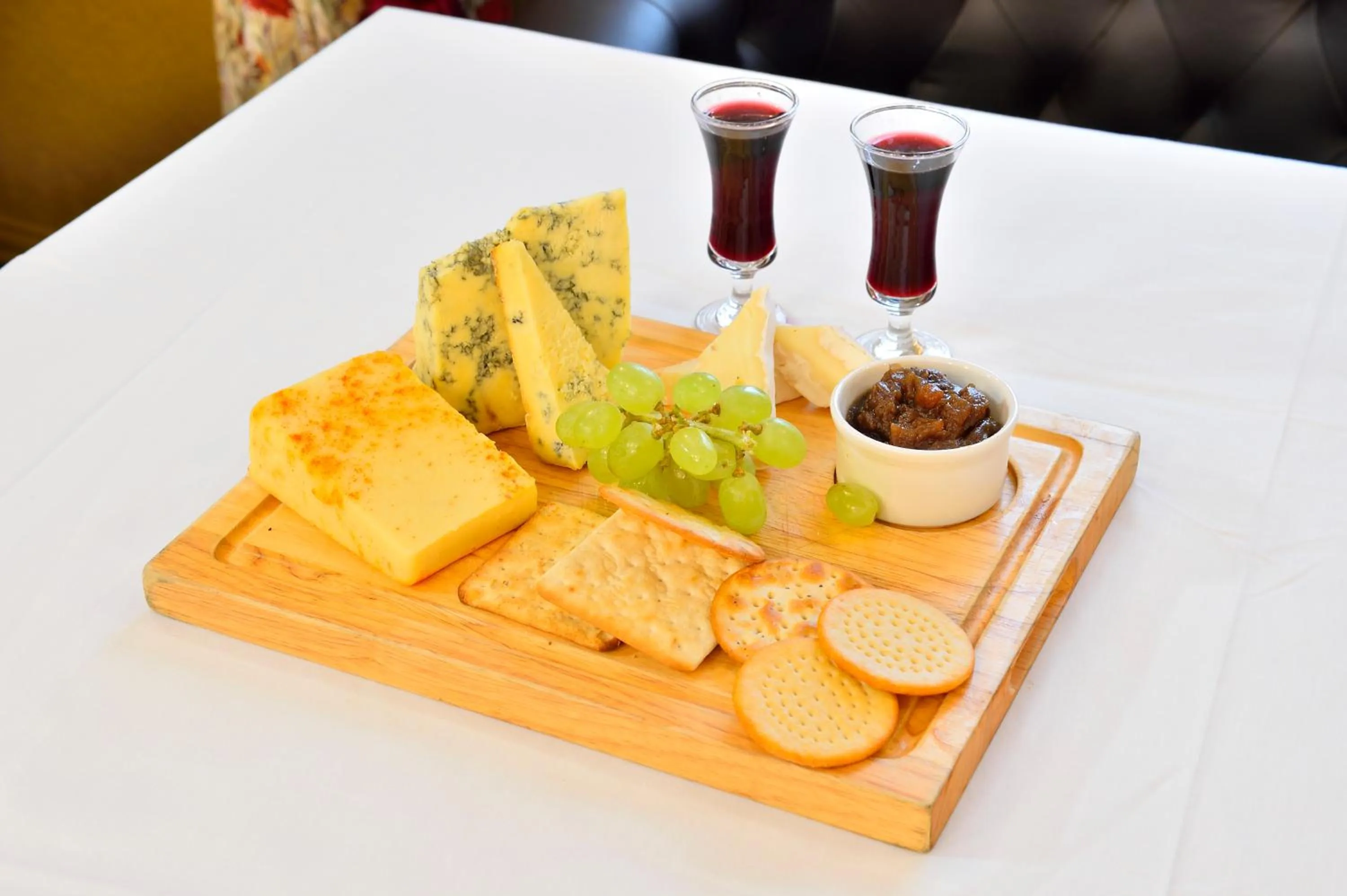 Food close-up in The George Hotel