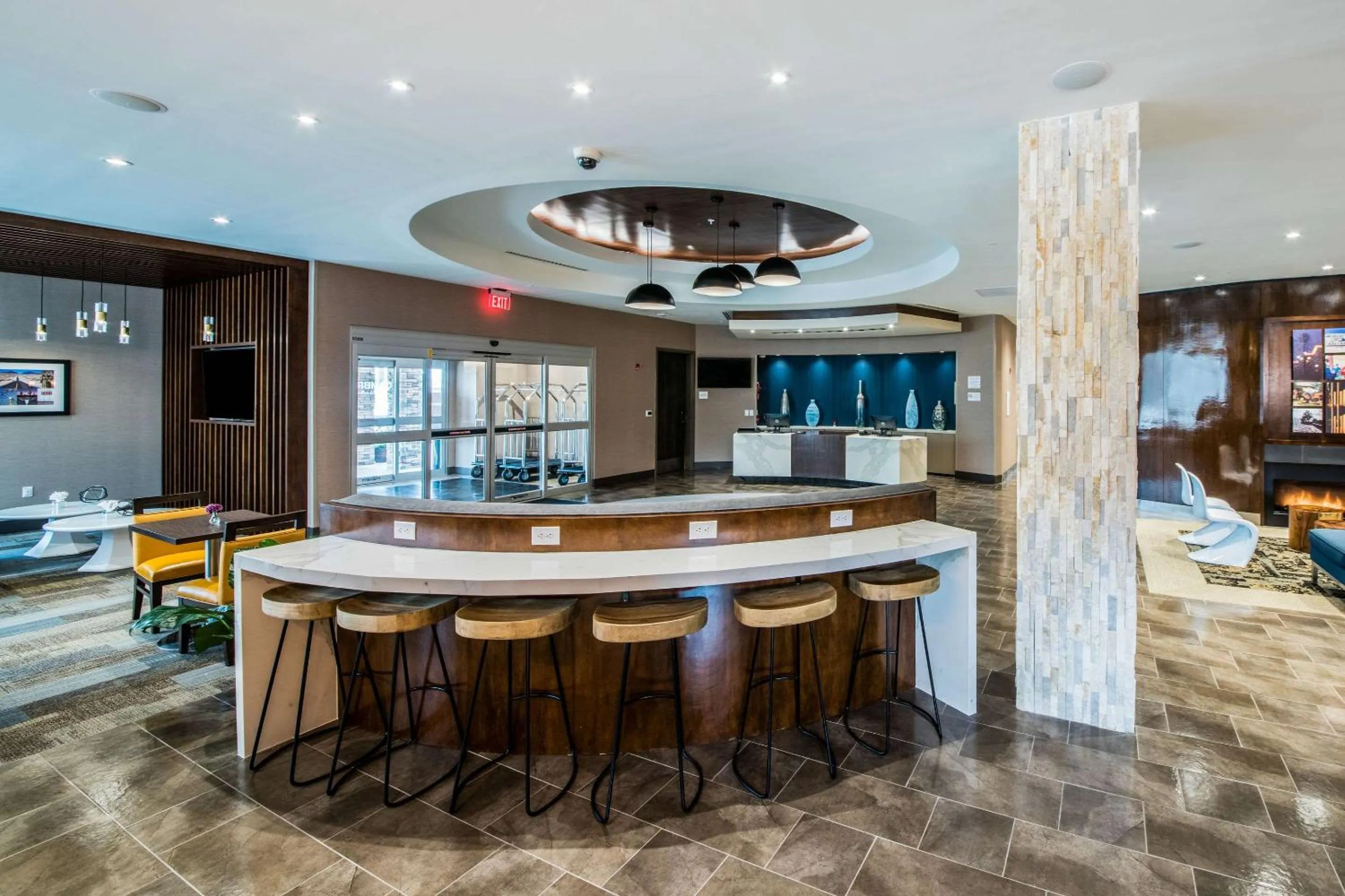 Lobby or reception in Cambria Hotel McAllen Convention Center