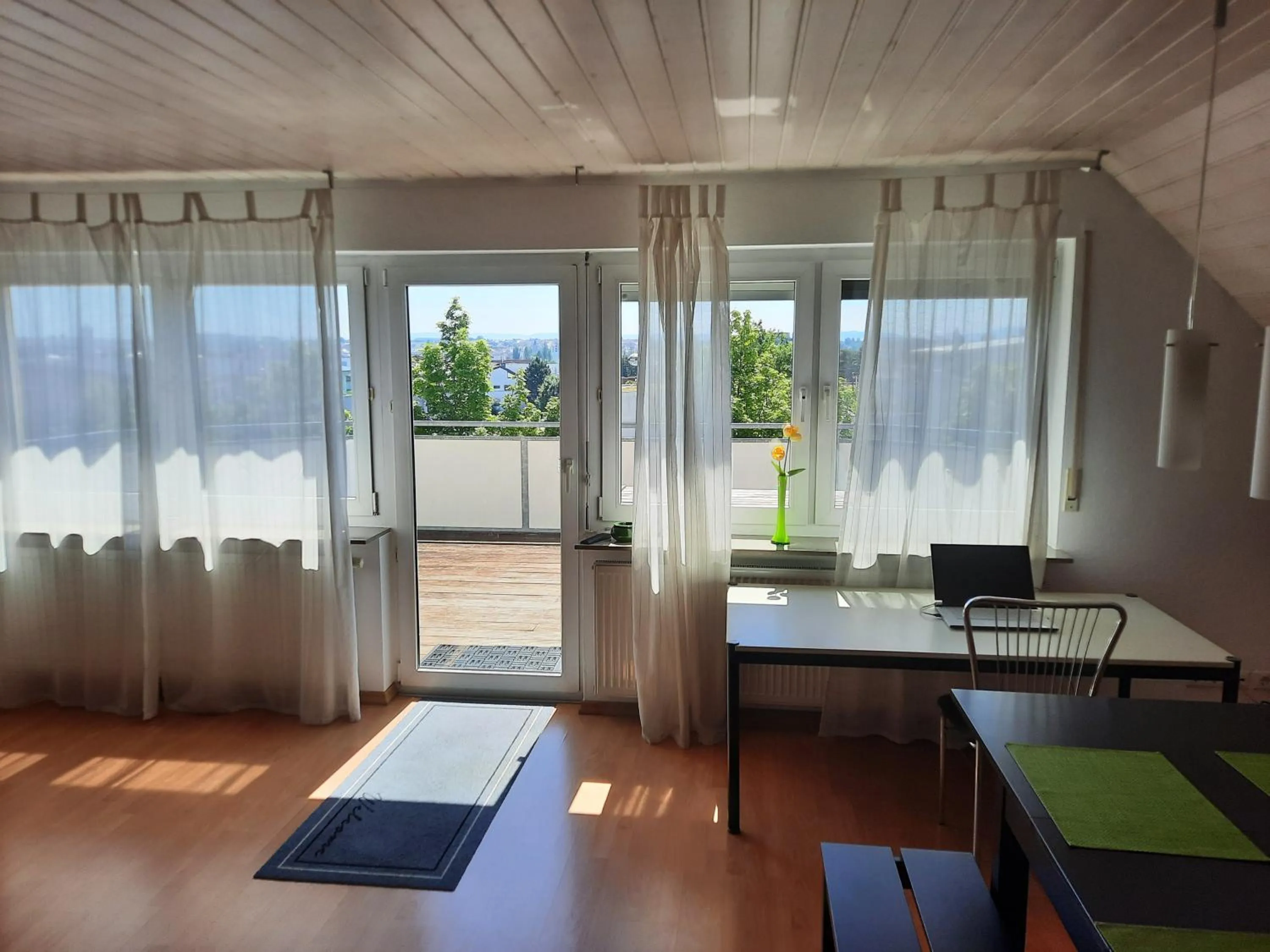 View (from property/room) in Komfort Apartment 1 DG Jürgen Kunzi