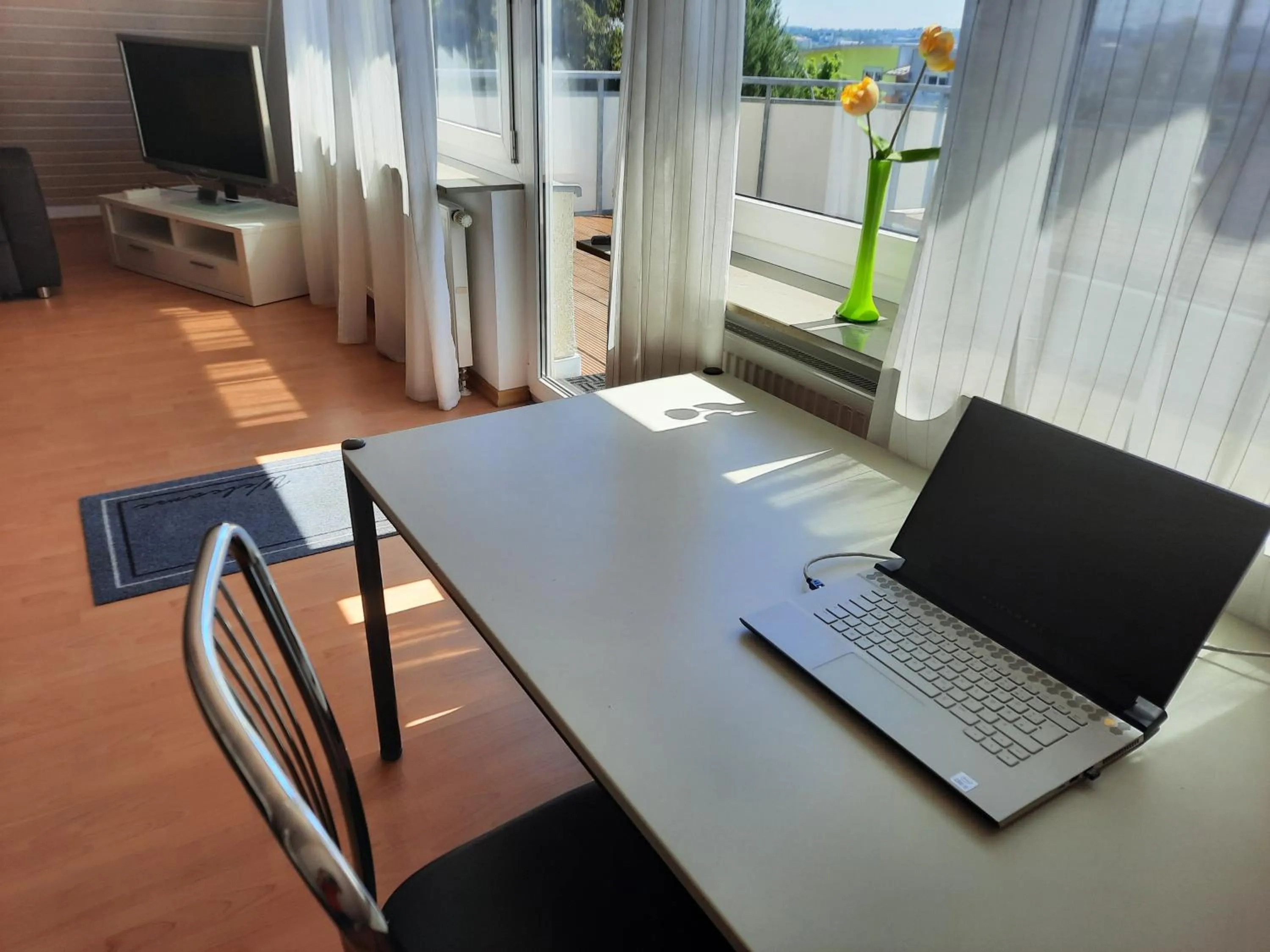 View (from property/room) in Komfort Apartment 1 DG Jürgen Kunzi