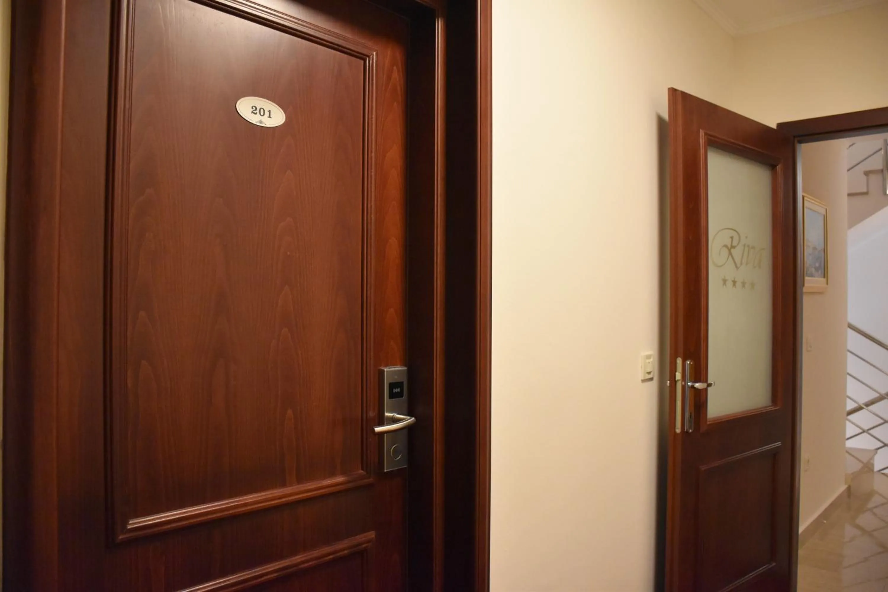 Logo/Certificate/Sign in Villa Riva