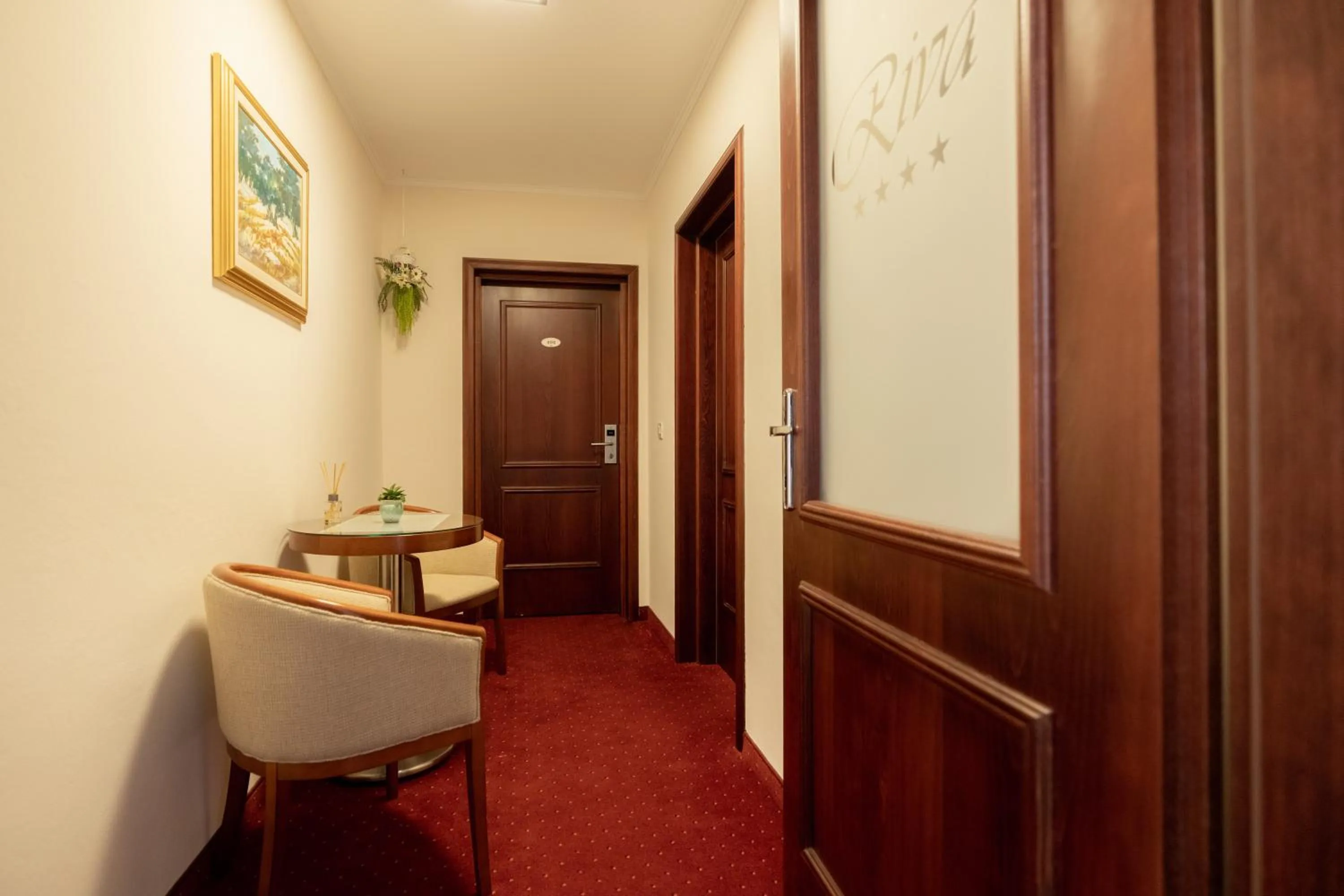 Seating area in Villa Riva