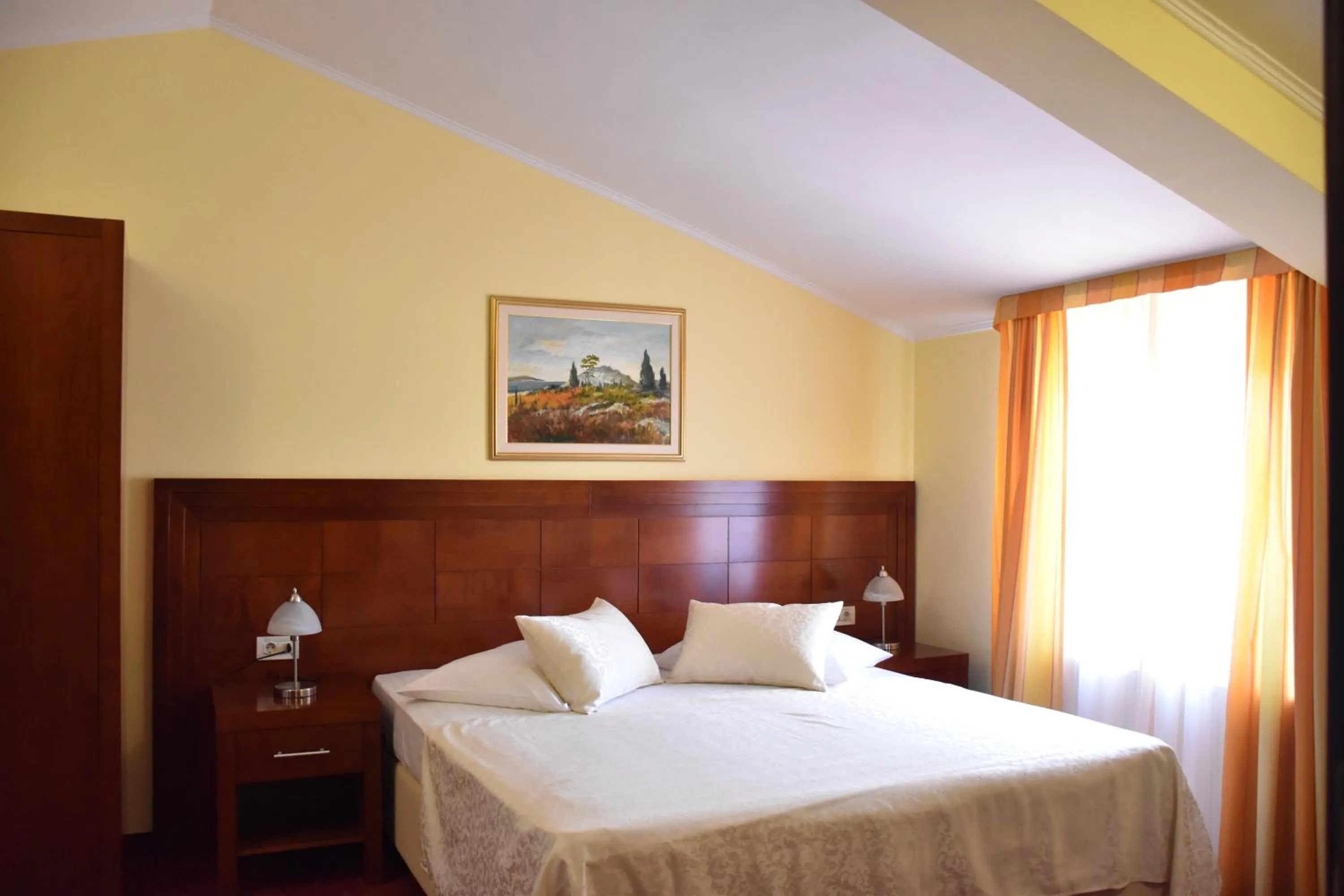 Bed in Villa Riva