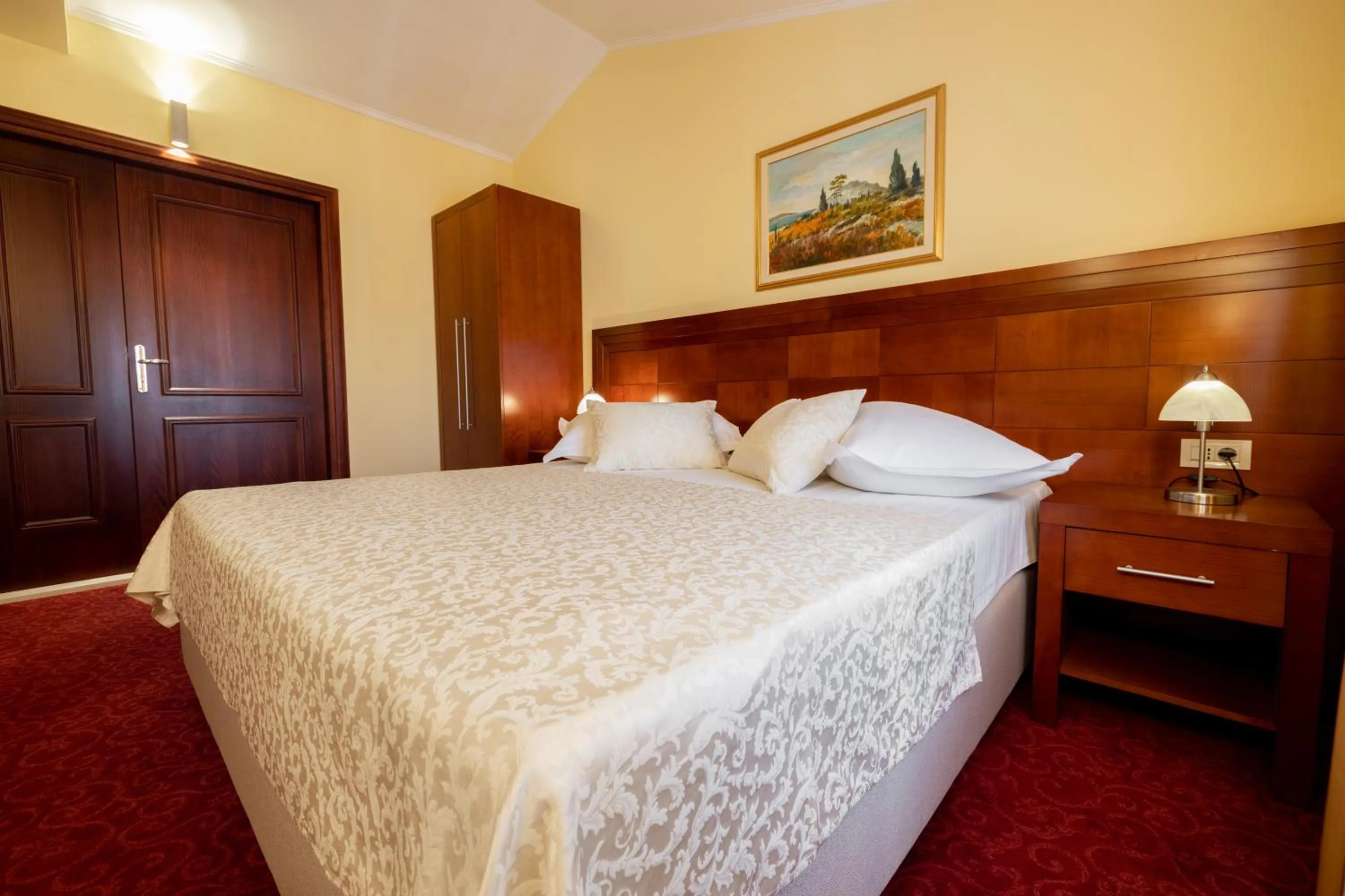 Bed in Villa Riva