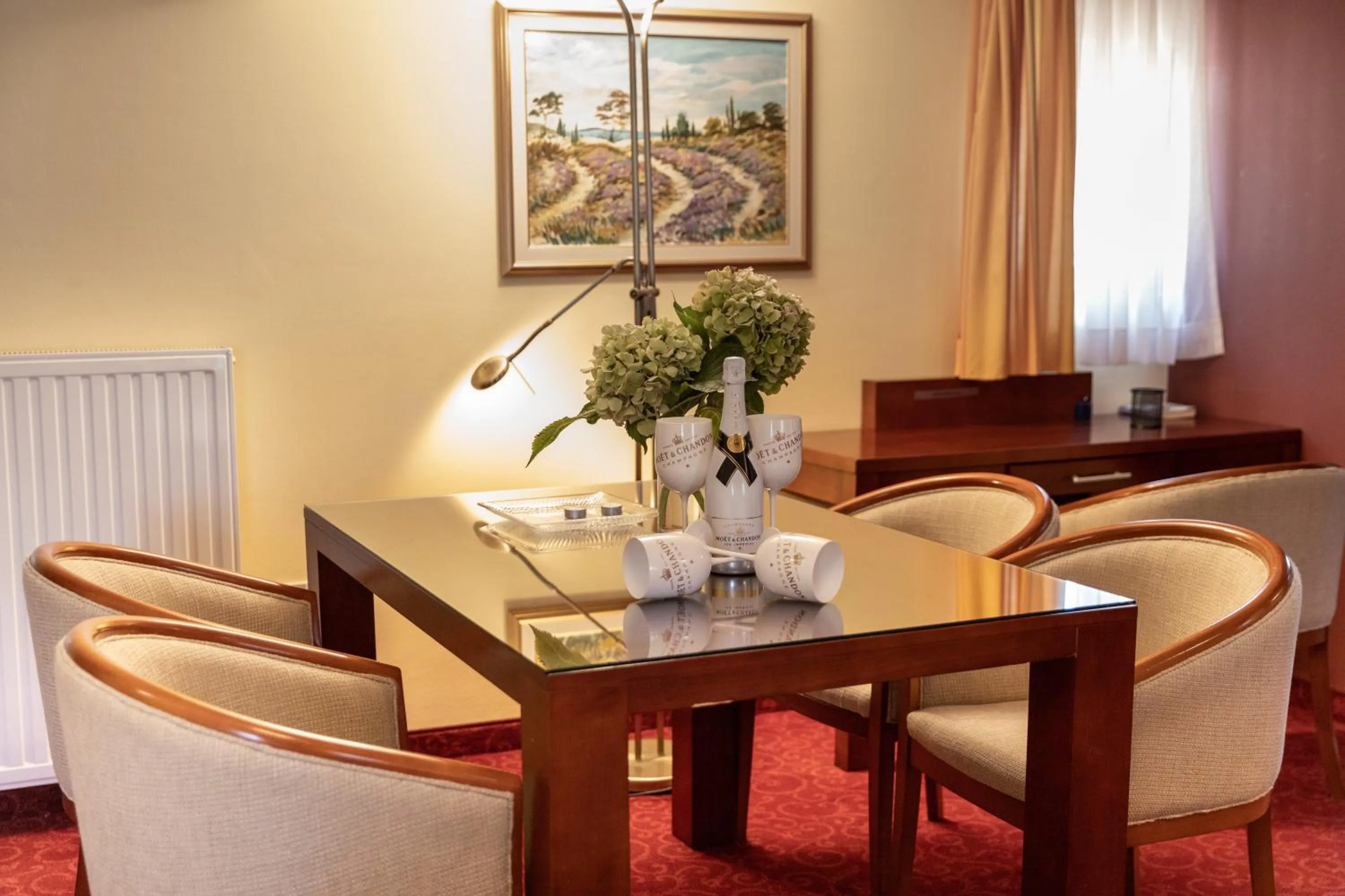 Seating area in Villa Riva