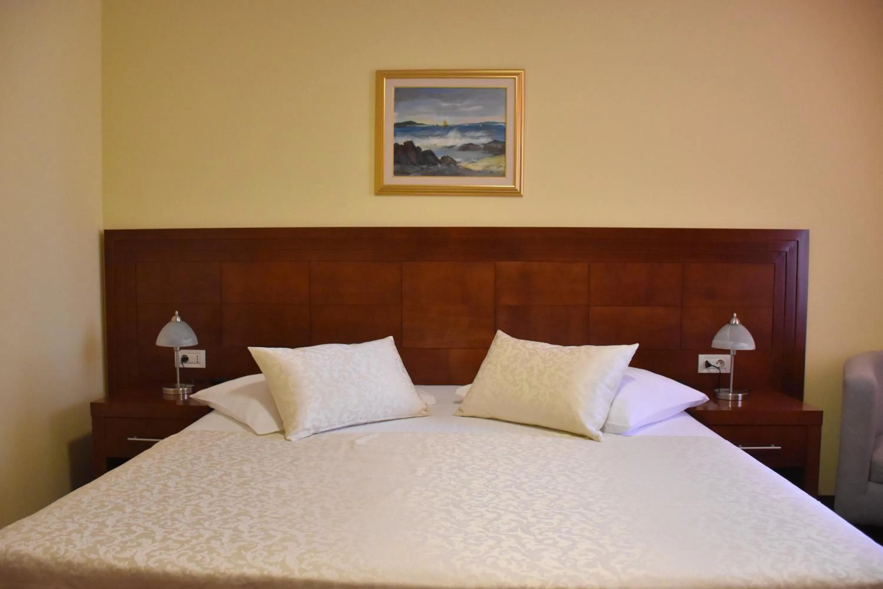 Bed in Villa Riva