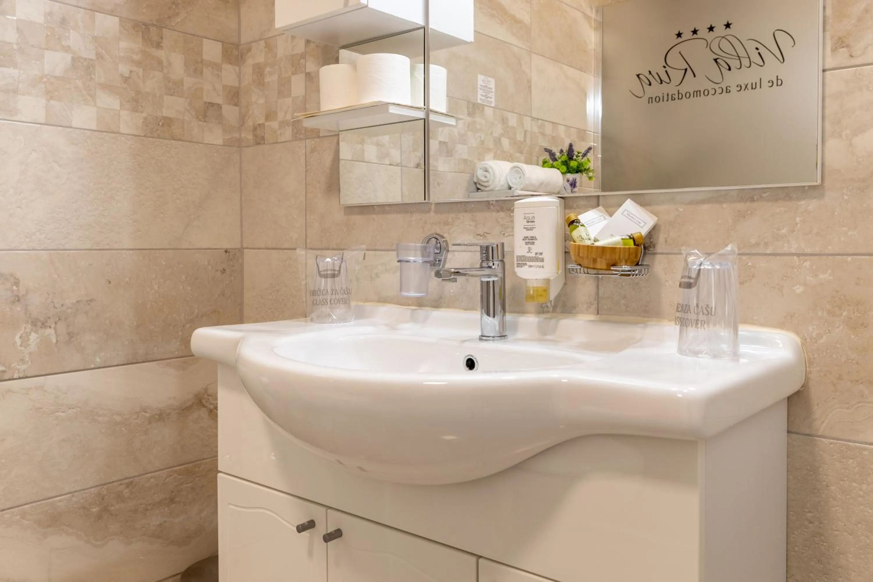 Bathroom in Villa Riva