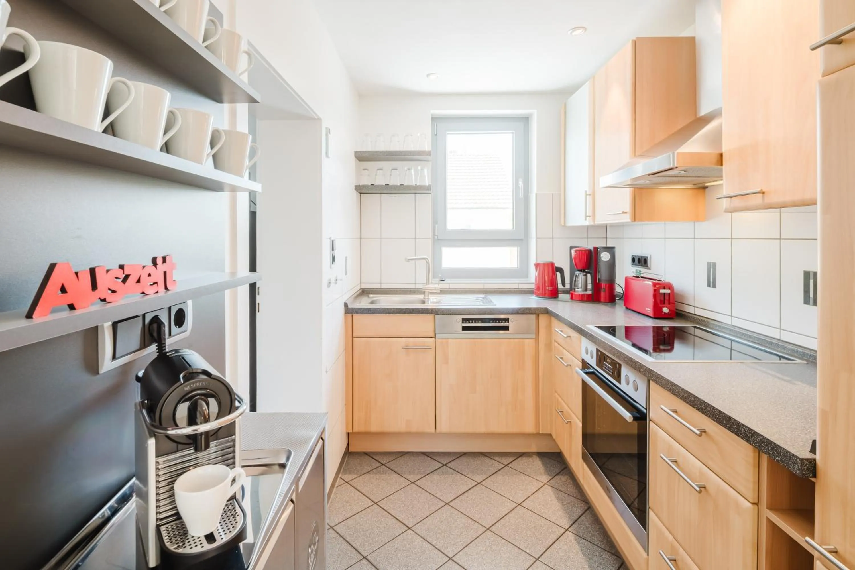 Kitchen or kitchenette in Design-Apartments by Ulrike Horster