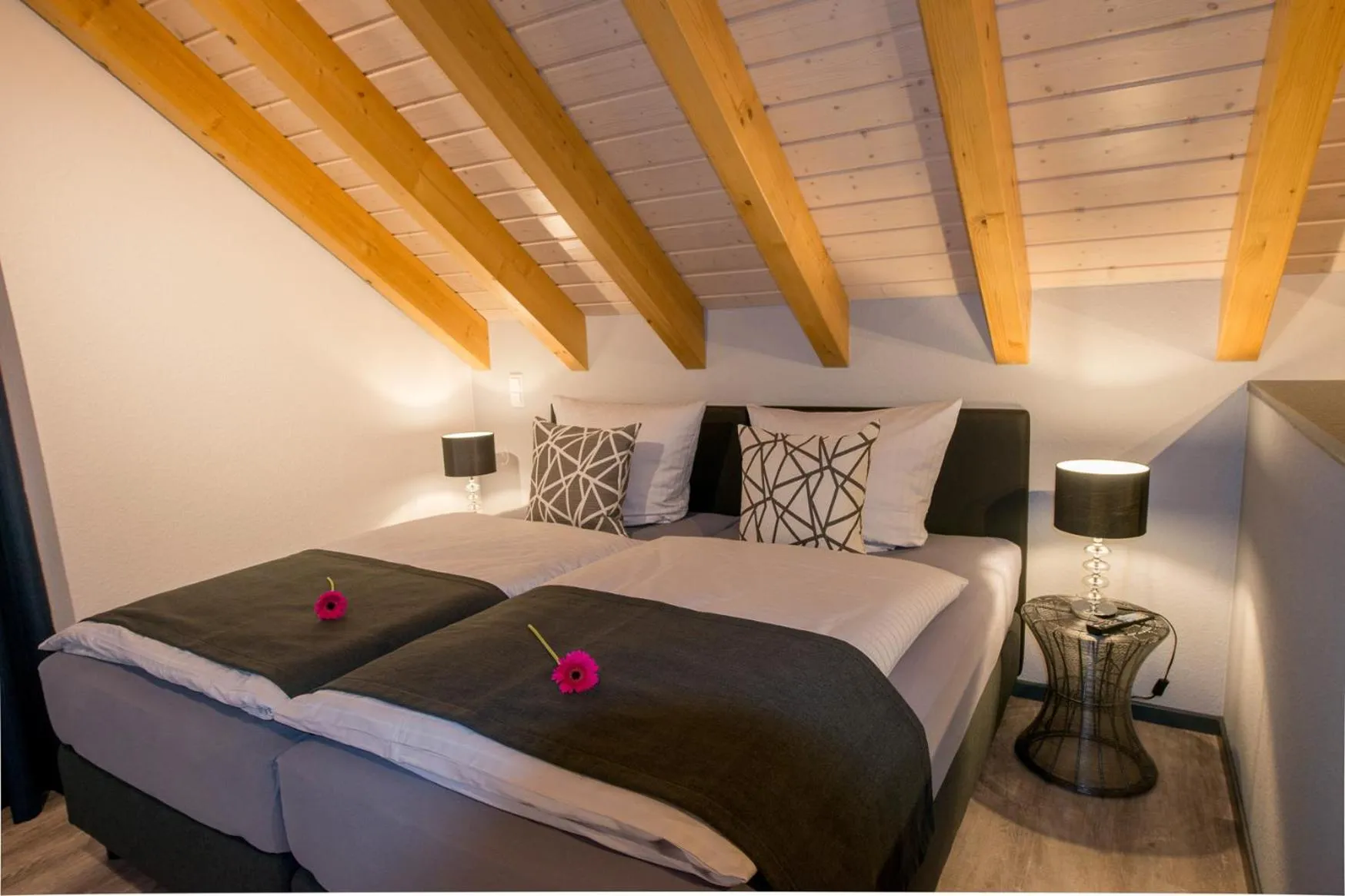 Bed in Design-Apartments by Ulrike Horster