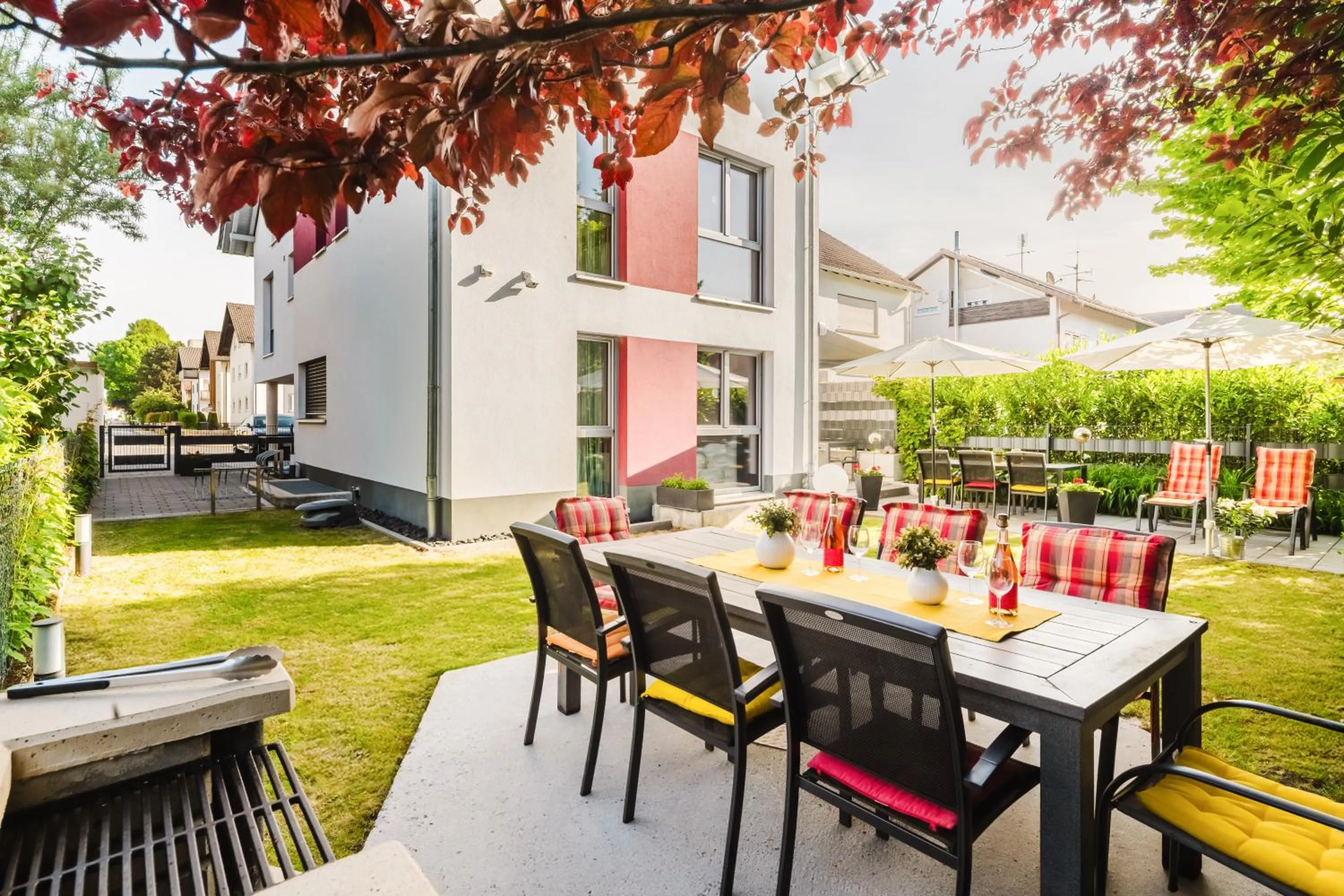 Garden in Design-Apartments by Ulrike Horster