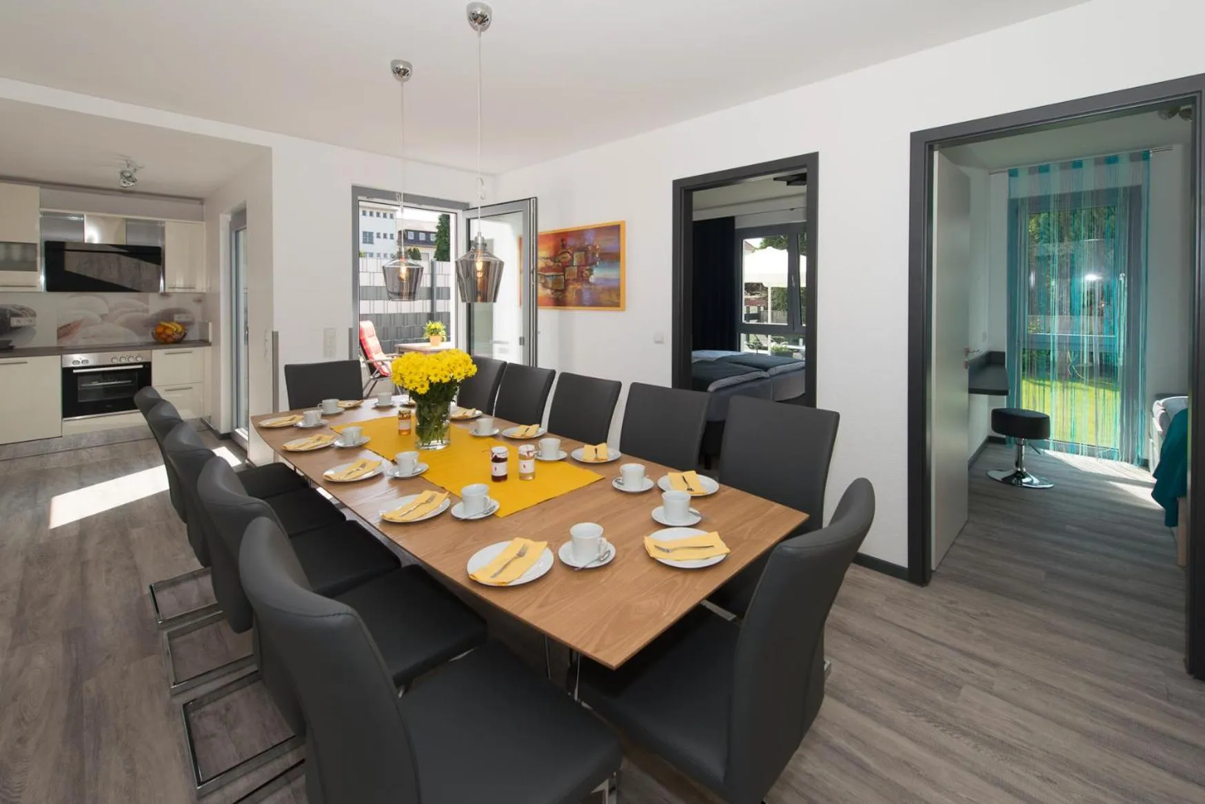 TV and multimedia in Design-Apartments by Ulrike Horster