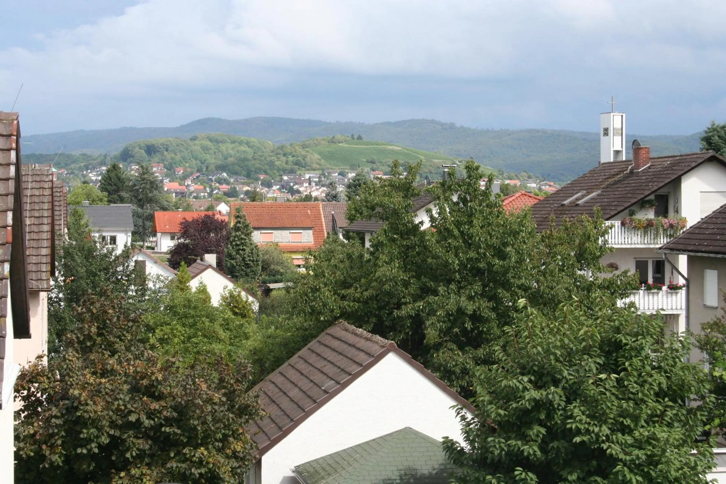 Garden view in Design-Apartments by Ulrike Horster