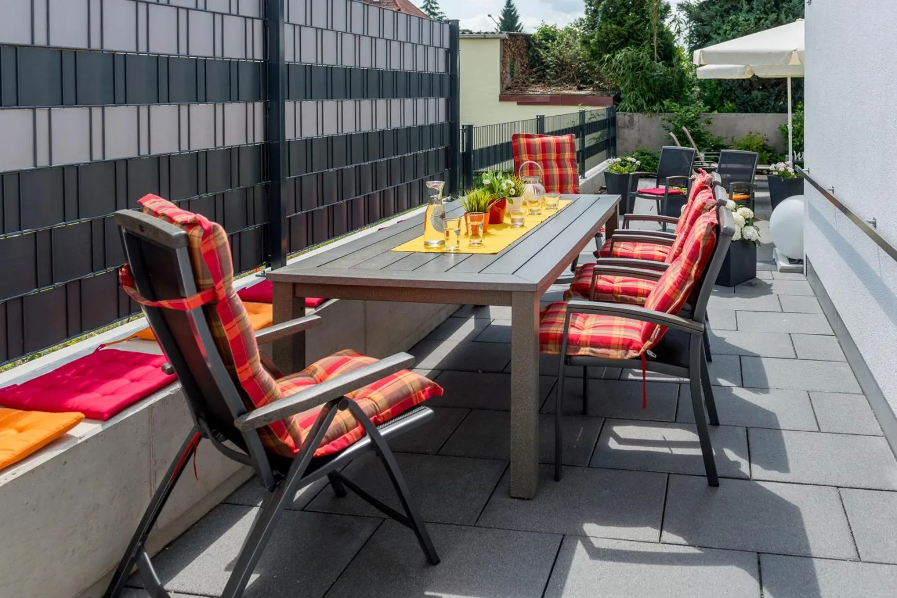 Garden in Design-Apartments by Ulrike Horster