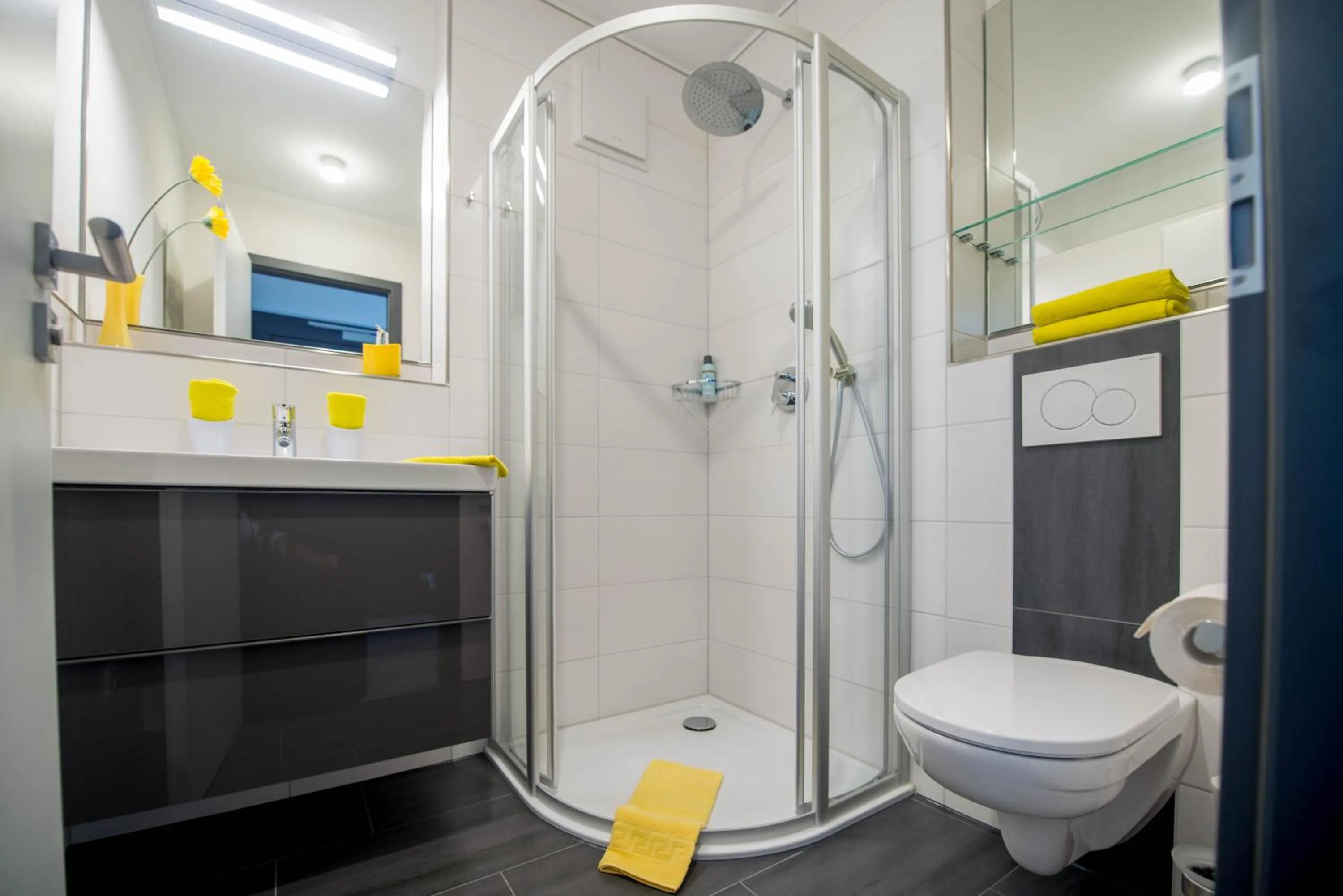 Bathroom in Design-Apartments by Ulrike Horster