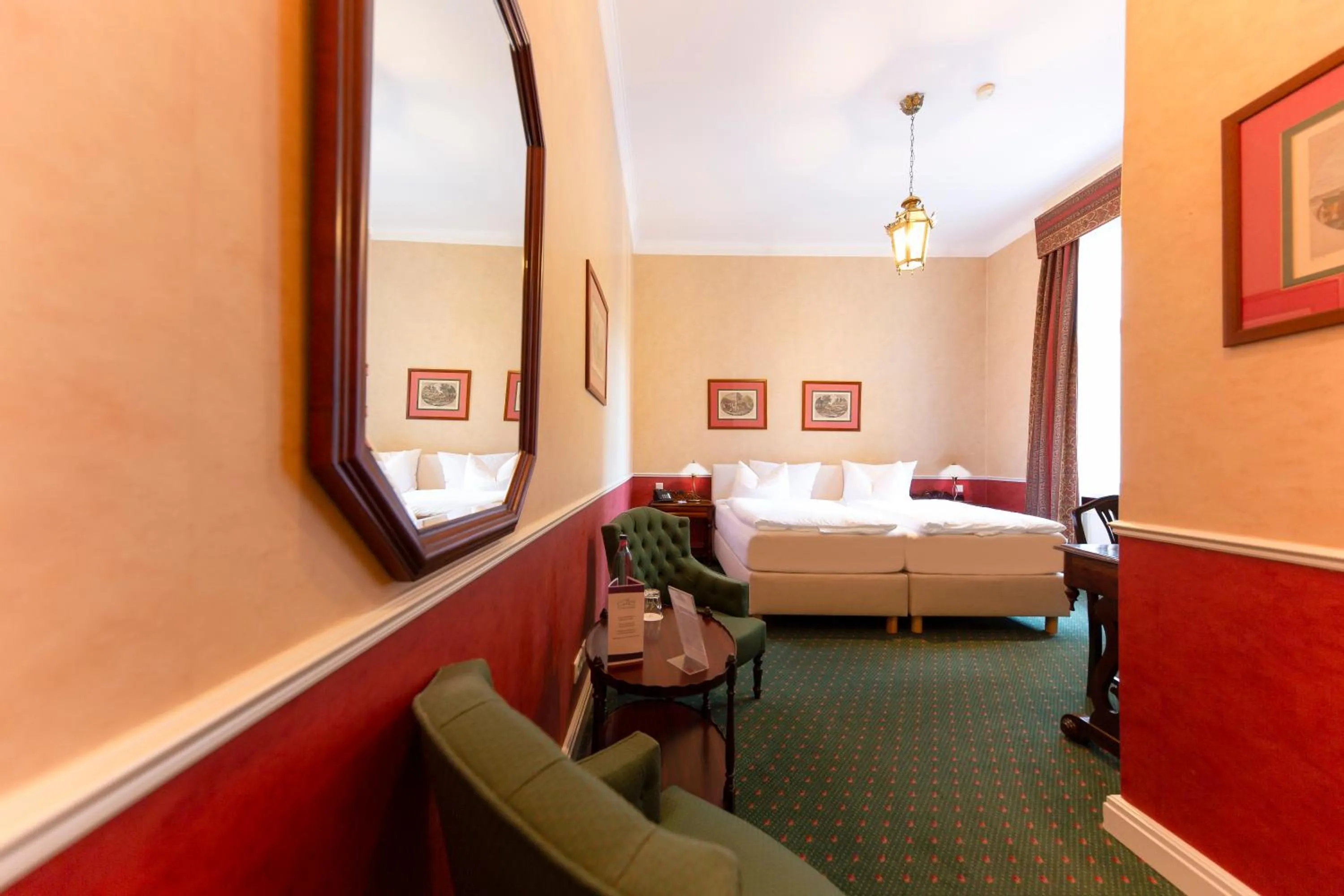 Day, Bed in Schlosshotel Villa Westerberge