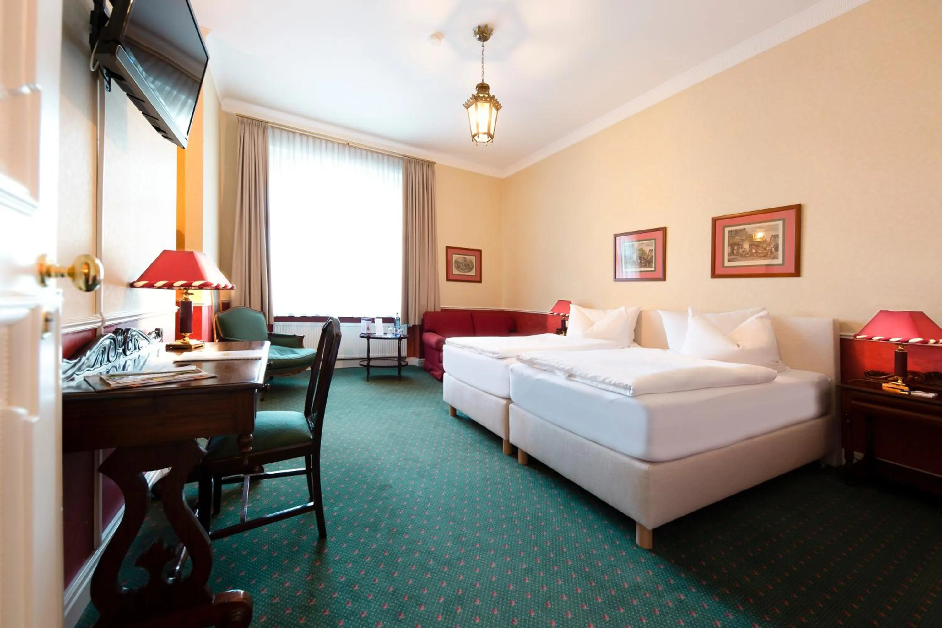 Day, Bed in Schlosshotel Villa Westerberge