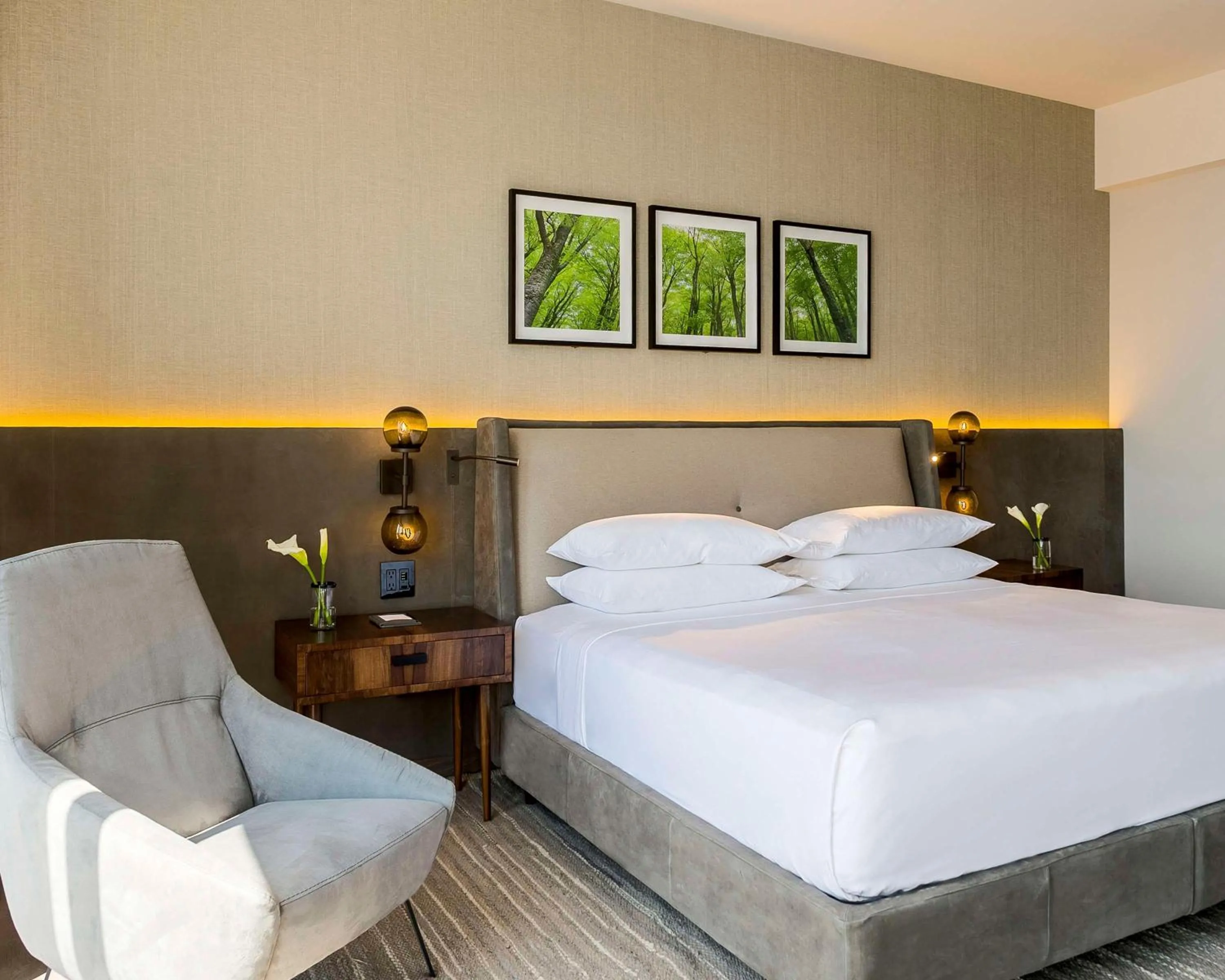 Bed in Hyatt Regency Andares Guadalajara