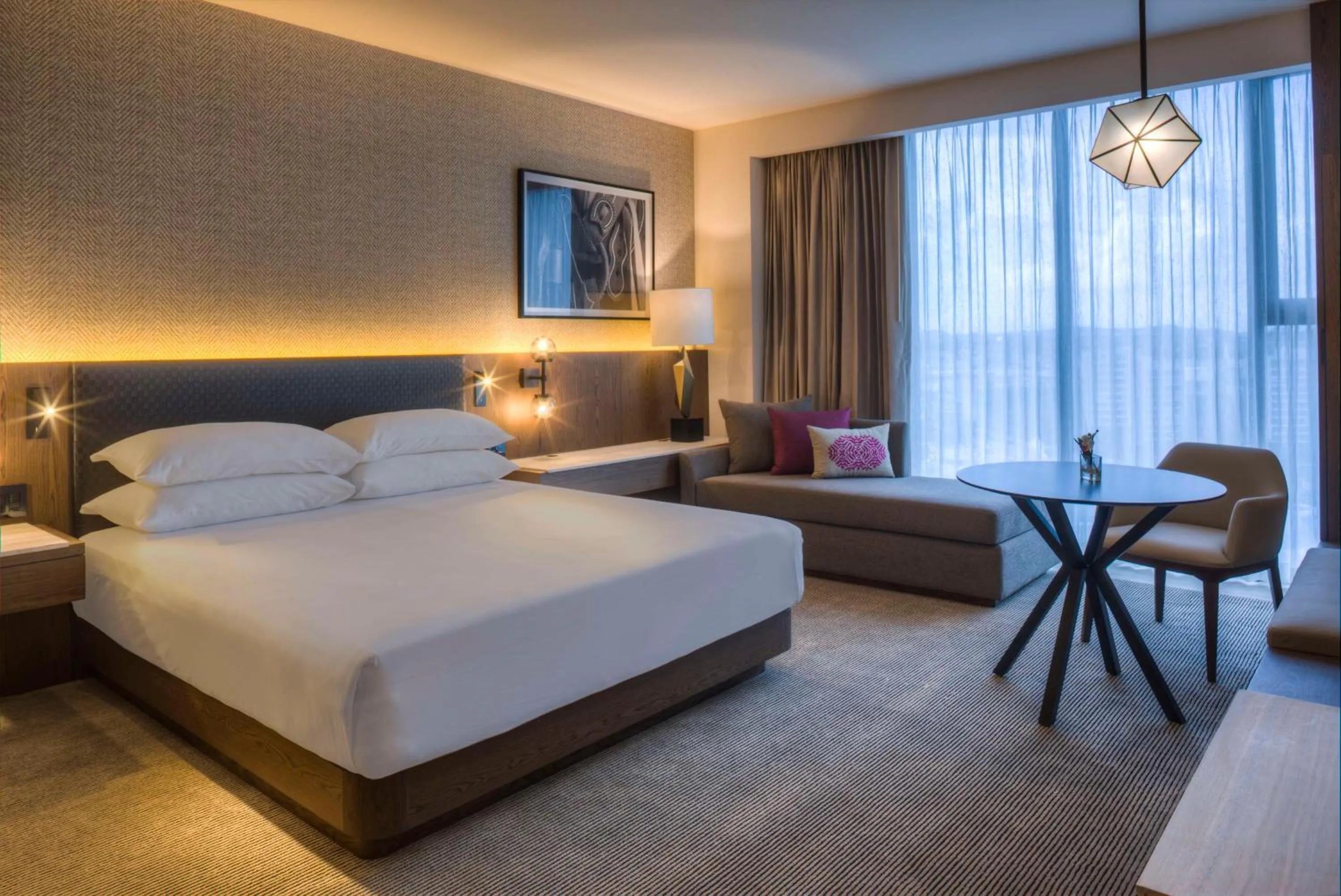 Bedroom, Bed in Hyatt Regency Andares Guadalajara