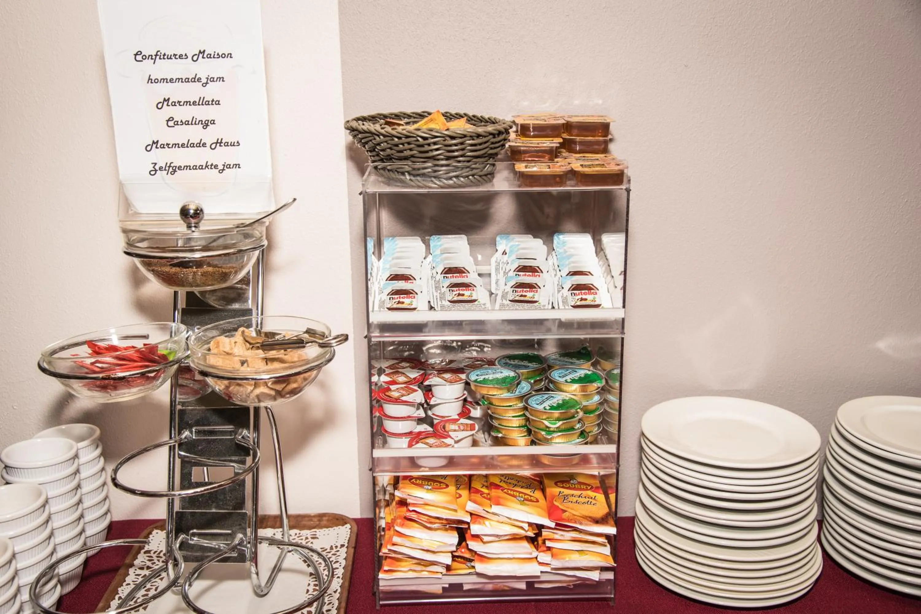 Buffet breakfast in Le Relais Du Marquis