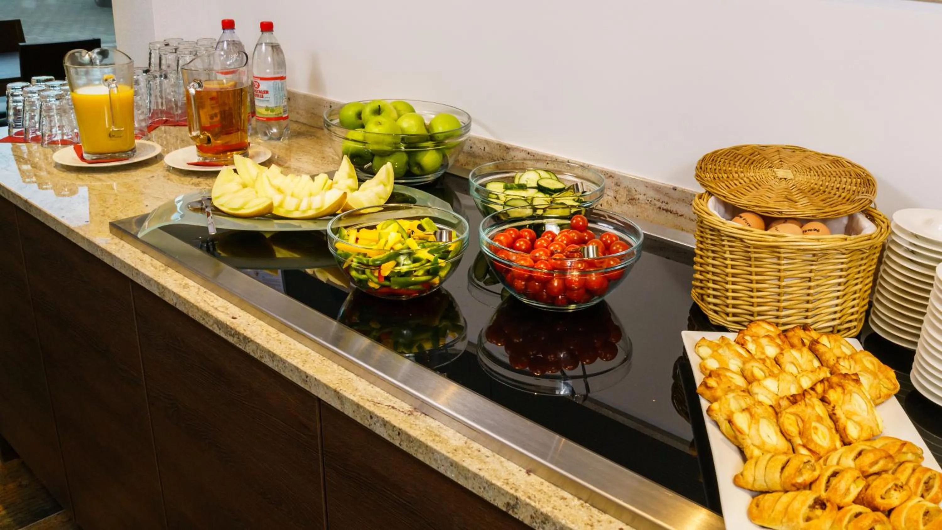 Buffet breakfast in Hotel Duda Langenbruck