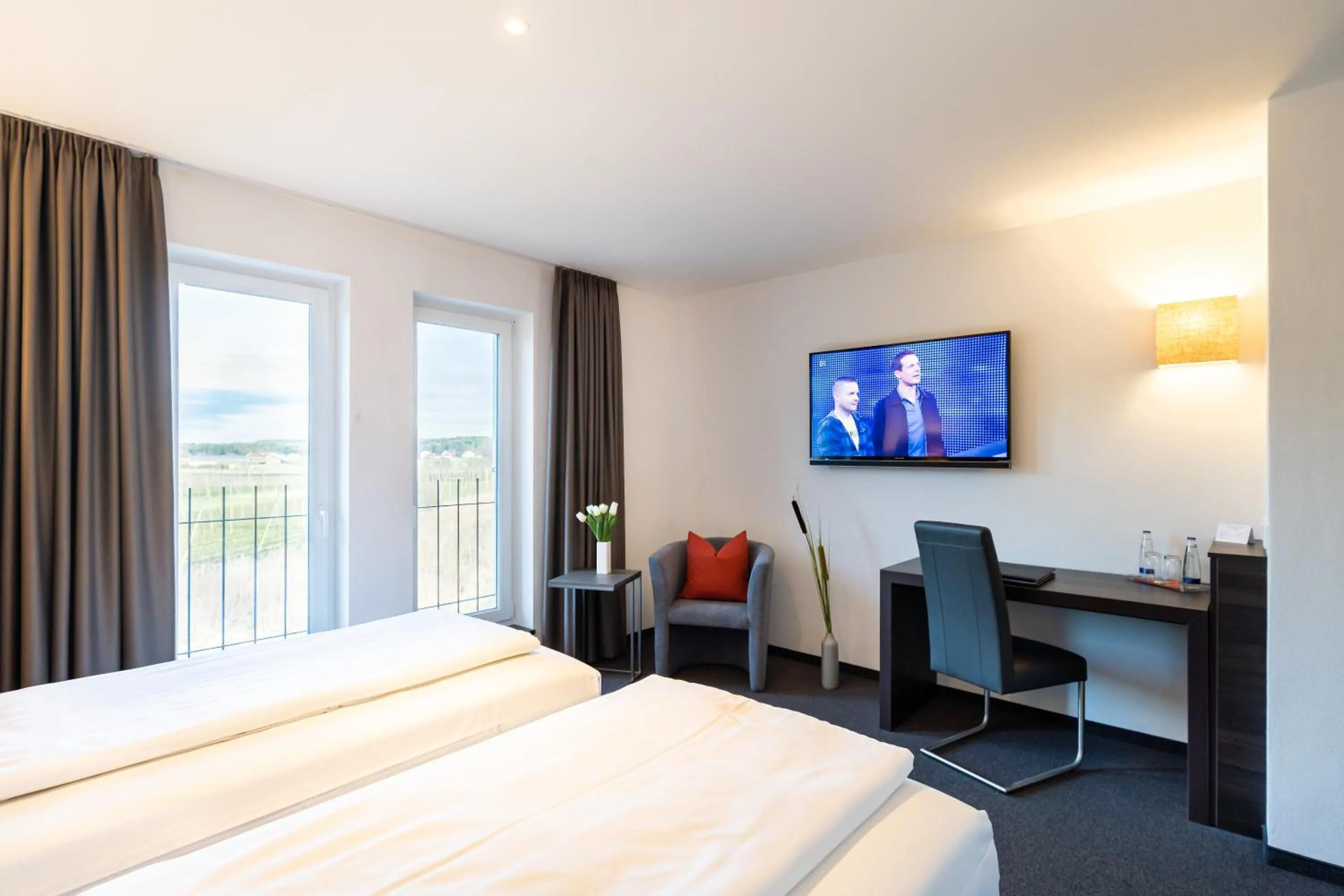 Photo of the whole room, Bed in Hotel Duda Langenbruck