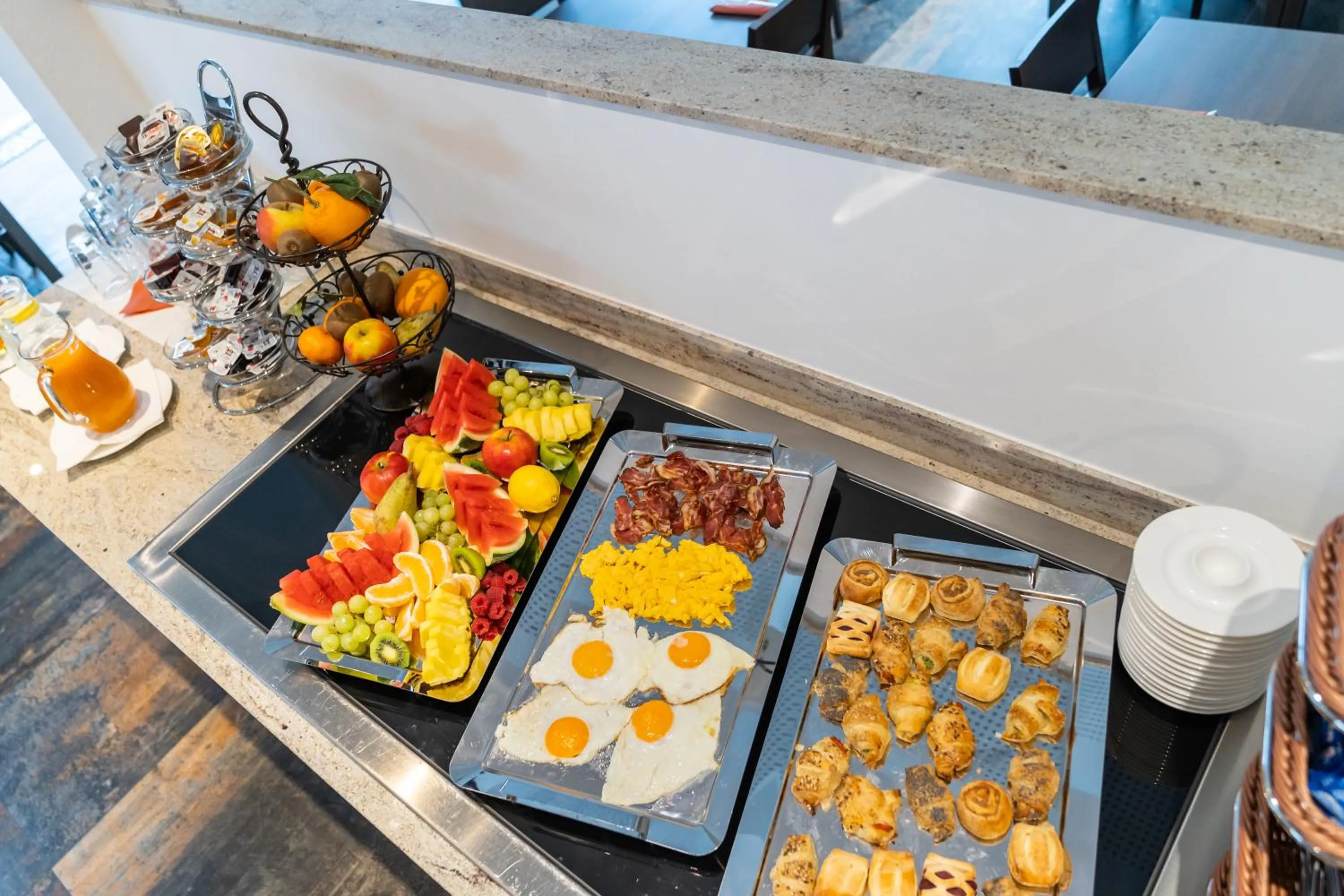 Buffet breakfast in Hotel Duda Langenbruck