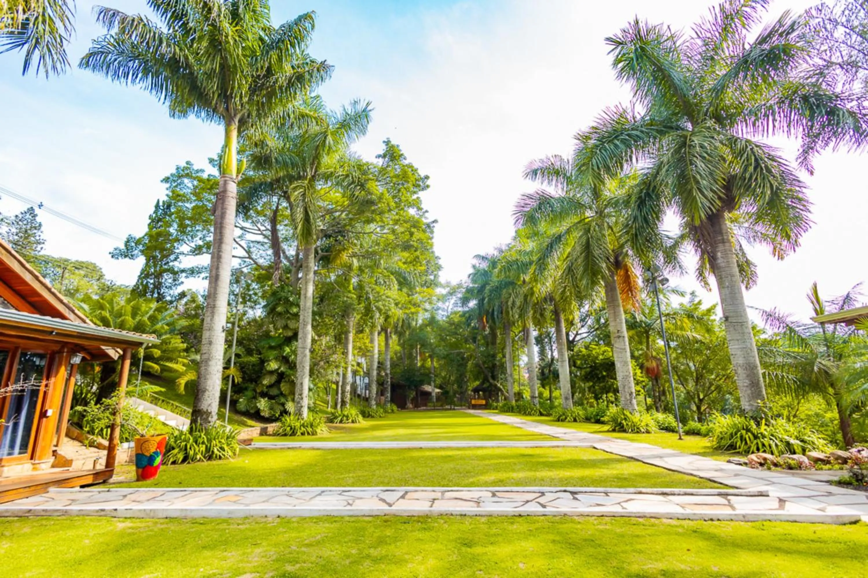 Garden in Putini Pousada e Hotel by OYO