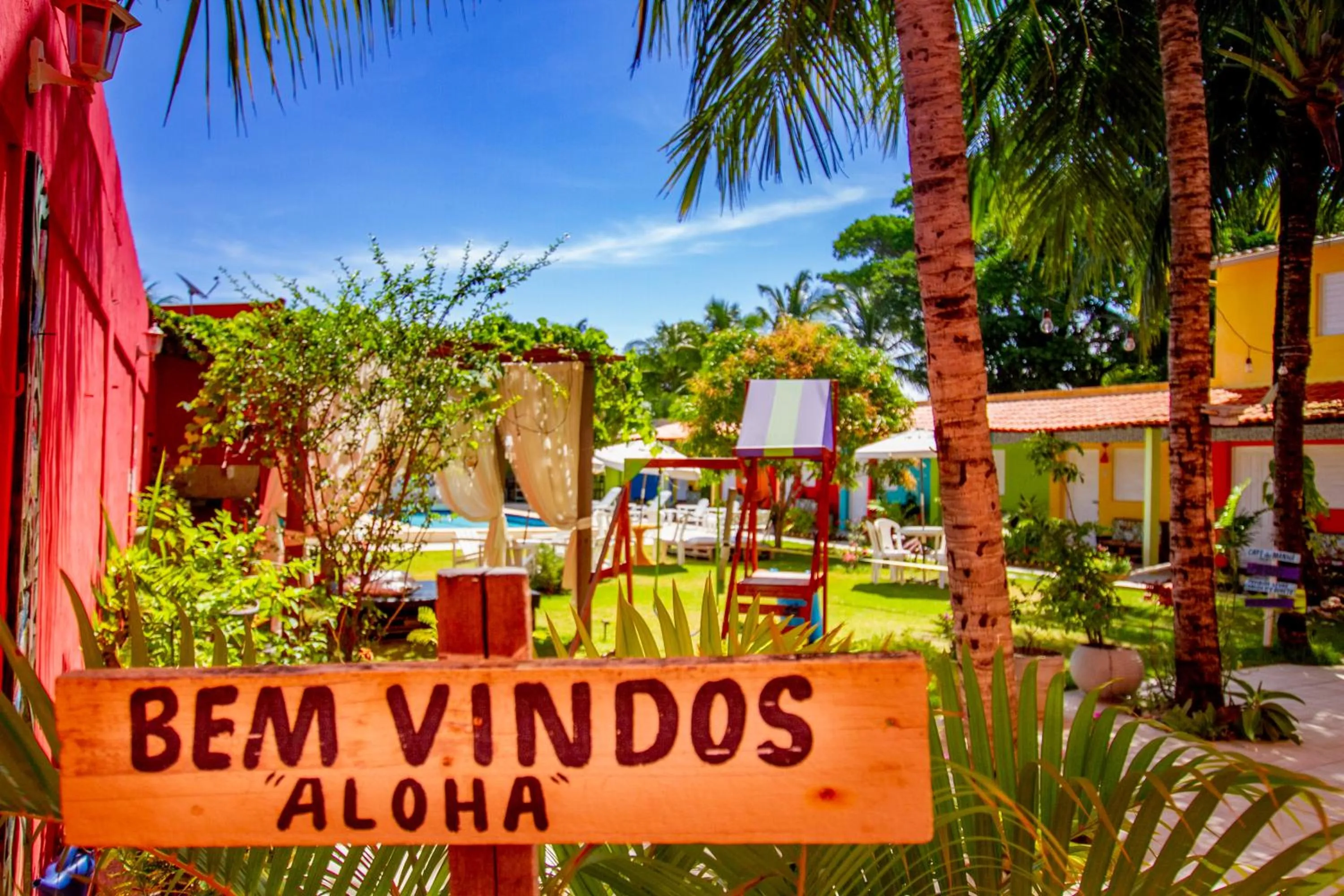 Garden in Pousada Vila Nalu