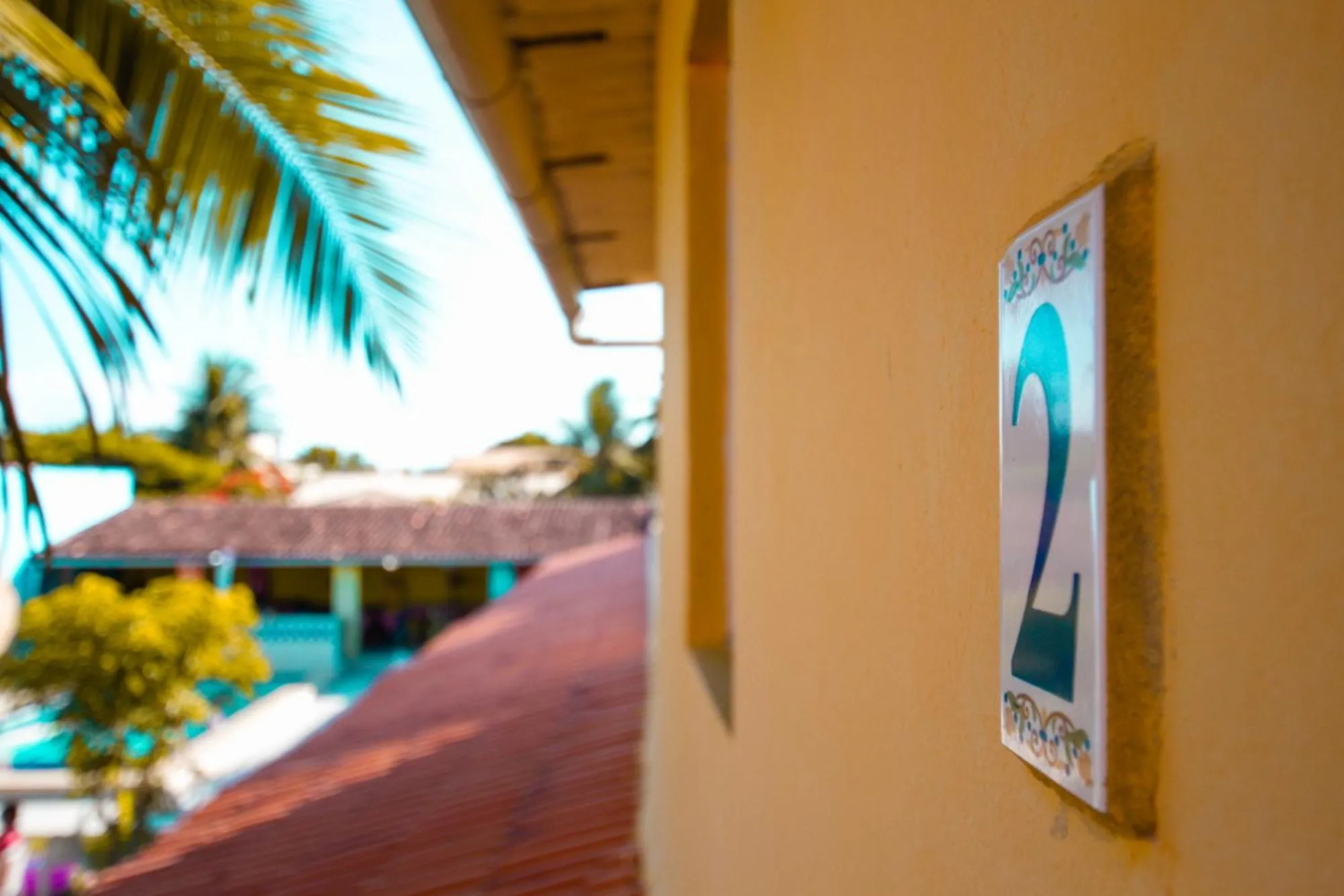 Decorative detail in Pousada Vila Nalu