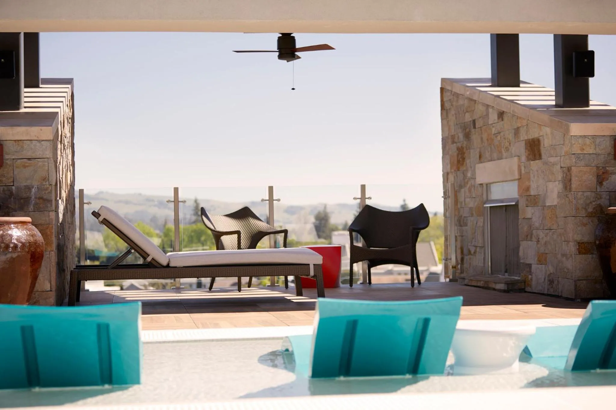 Balcony/Terrace in Archer Hotel Napa