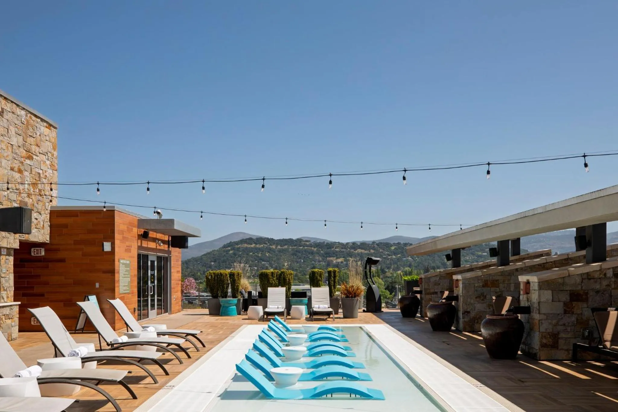 Balcony/Terrace in Archer Hotel Napa