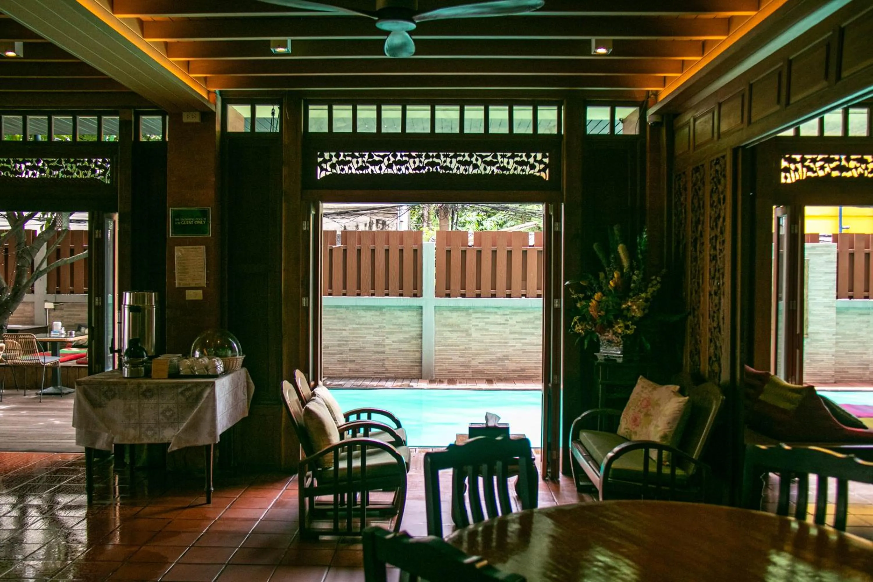Lobby or reception in Lamphu Tree House Boutique Hotel