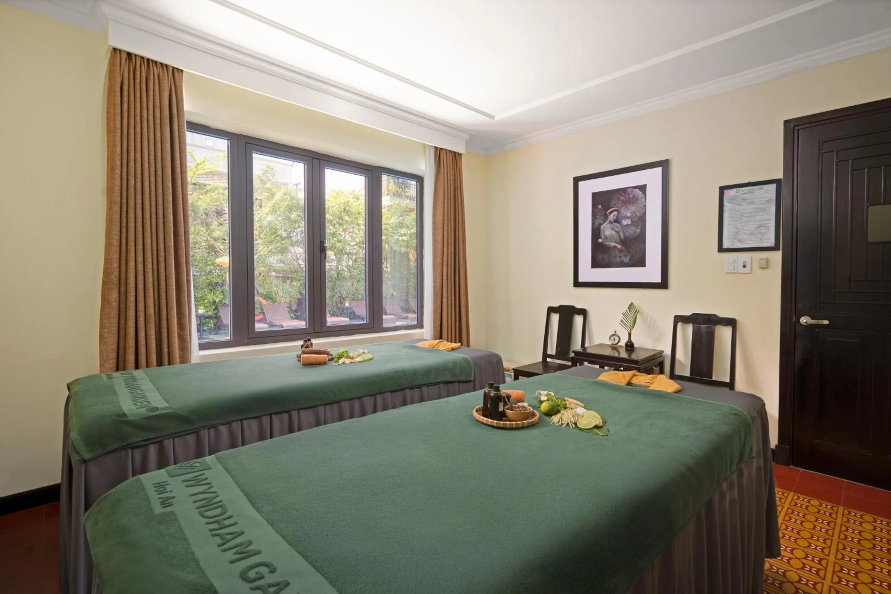 Spa and wellness centre/facilities, Bed in Wyndham Garden Hoi An Cua Dai Beach