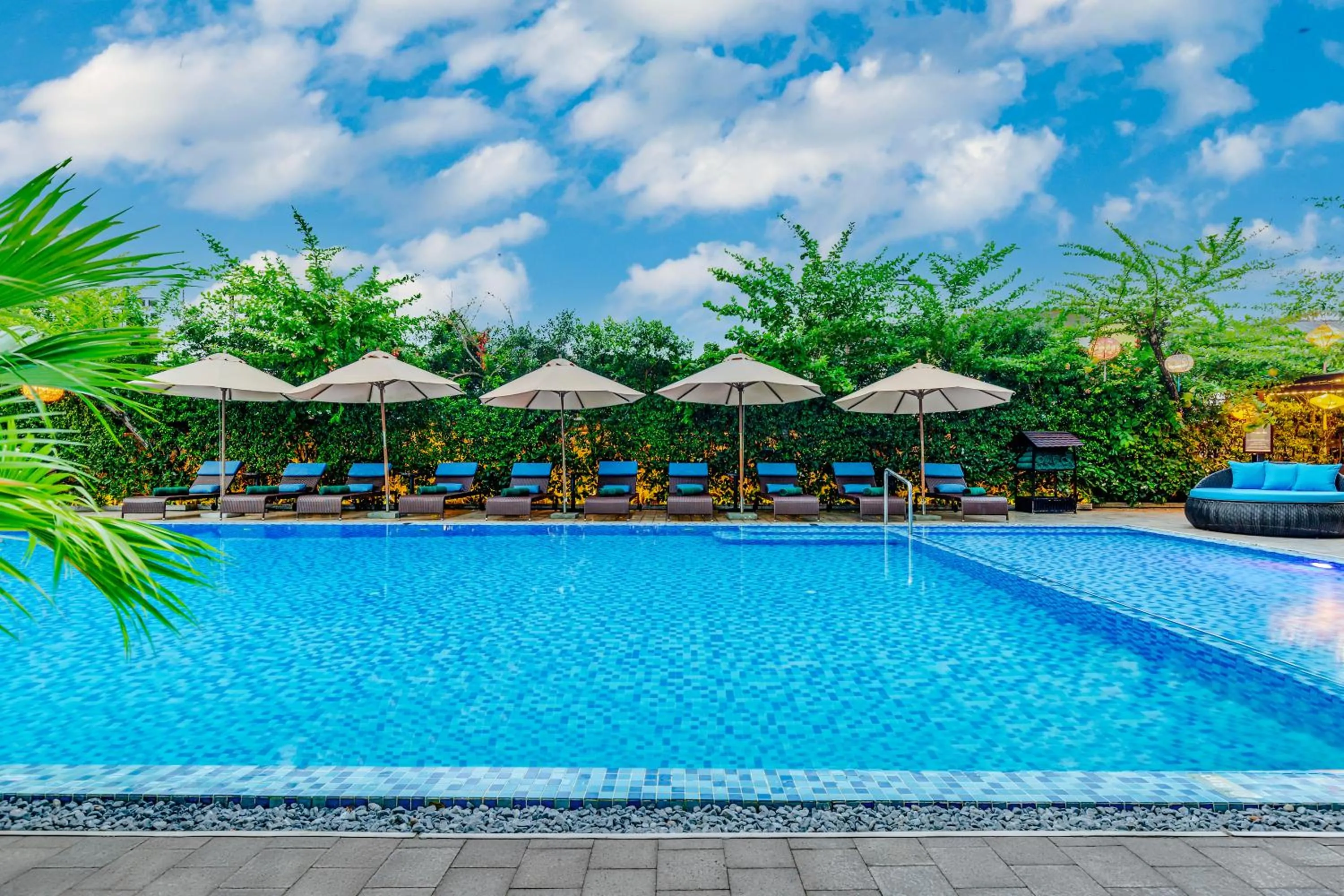 Swimming pool in Wyndham Garden Hoi An Cua Dai Beach