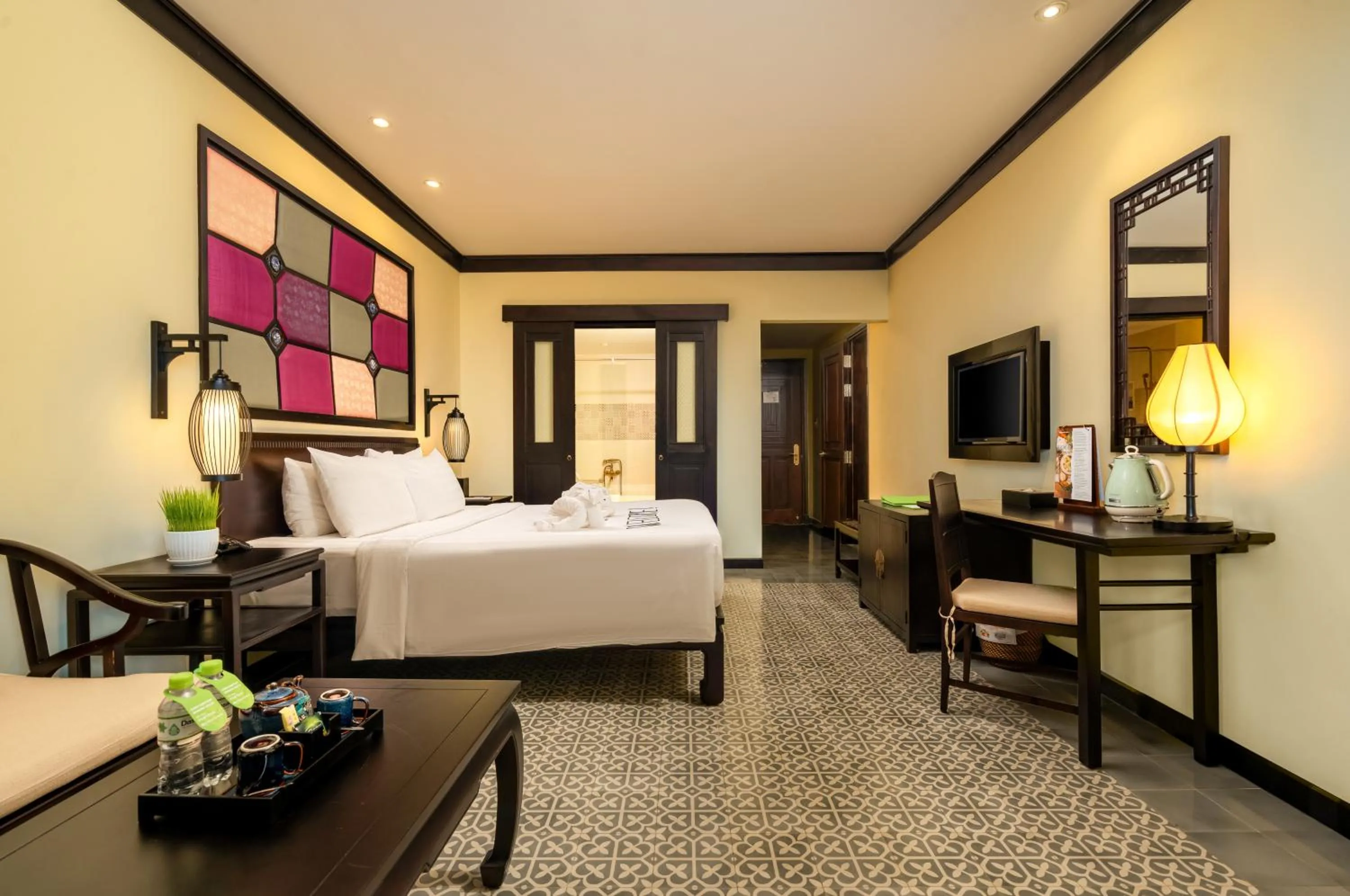 Bed in Wyndham Garden Hoi An Cua Dai Beach