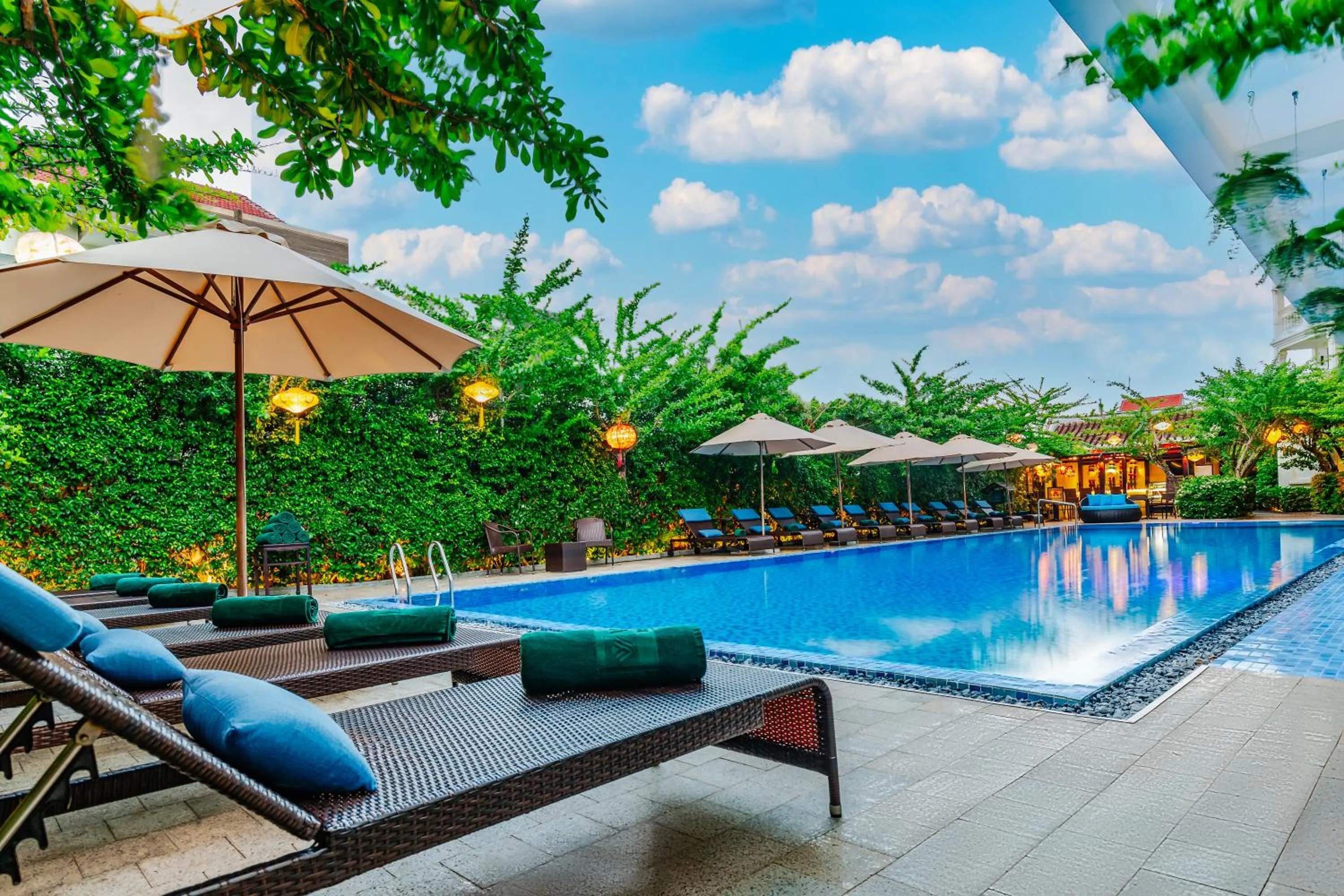 Patio in Wyndham Garden Hoi An Cua Dai Beach