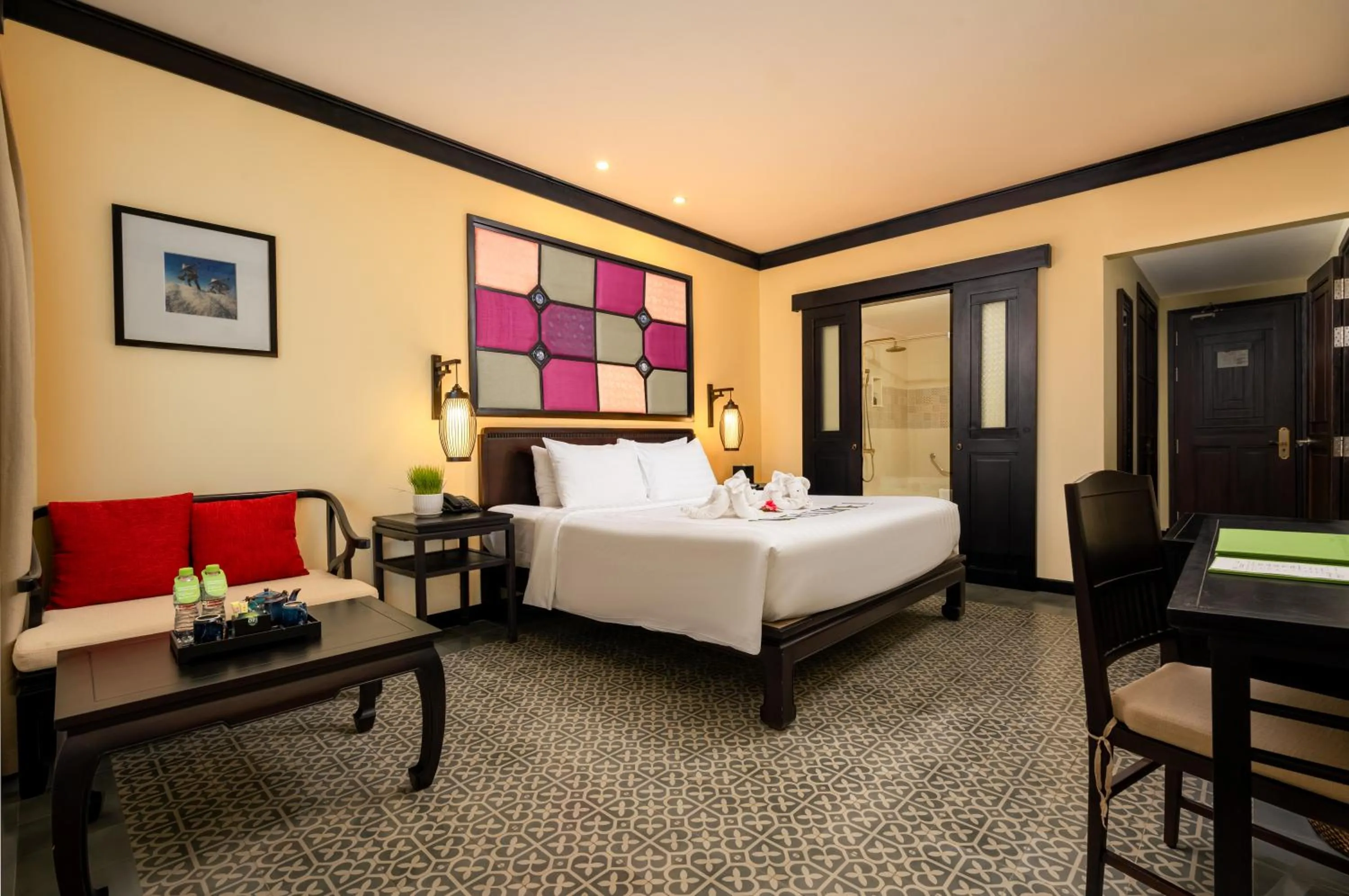 Bed in Wyndham Garden Hoi An Cua Dai Beach