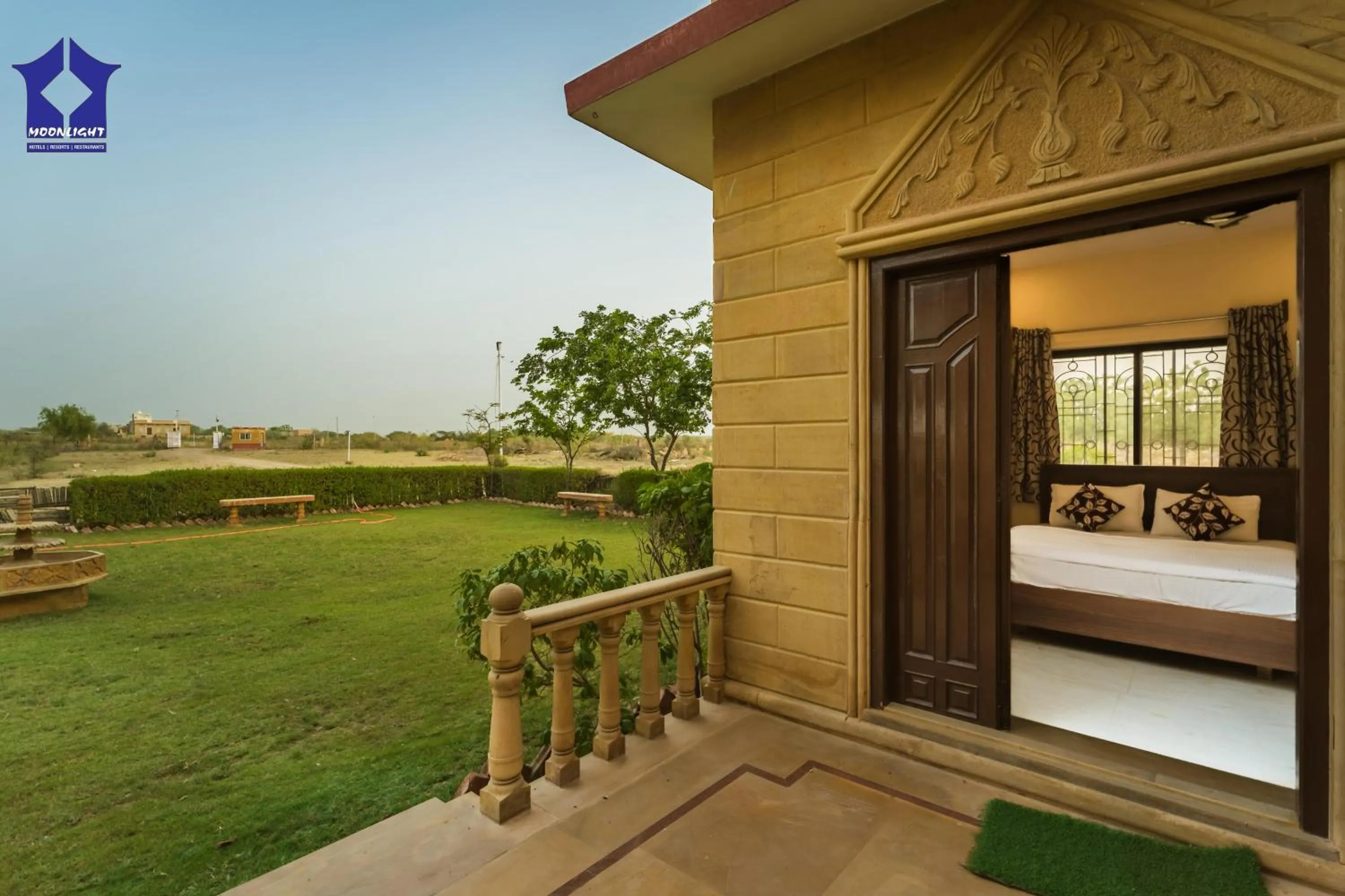 Property building in Moonlight Nature Resort & Swimming Pool