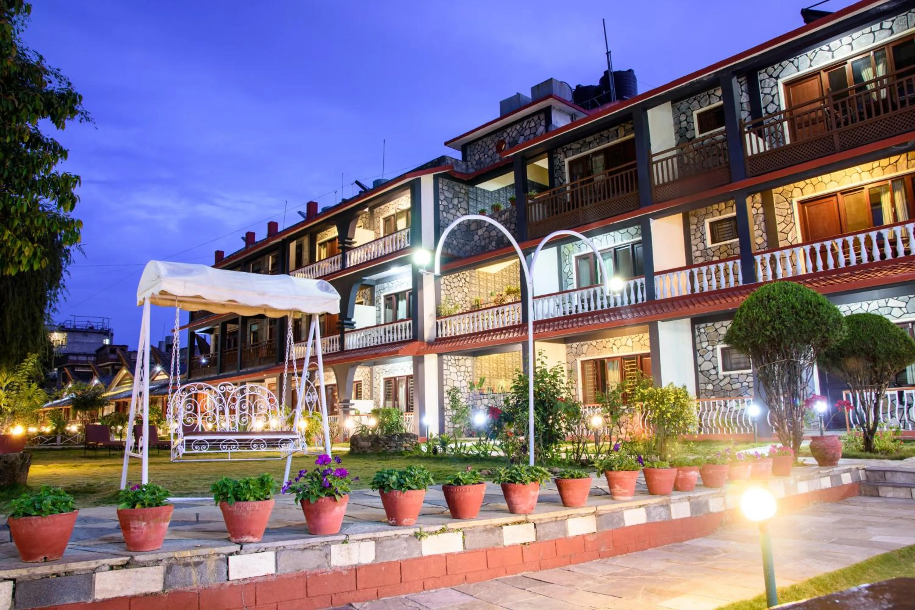 Property building in Lake View Resort