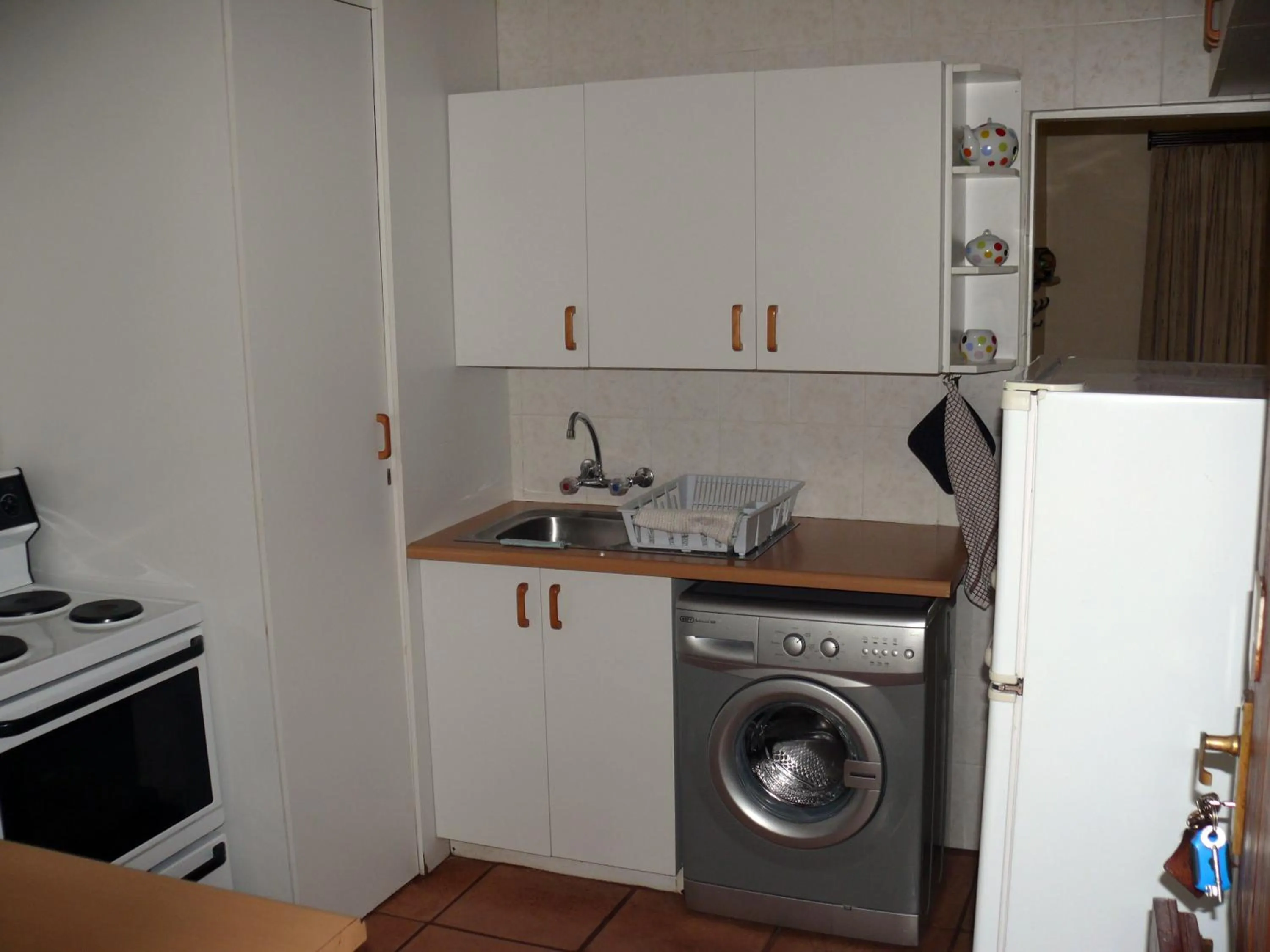 washing machine in Crags Cottage
