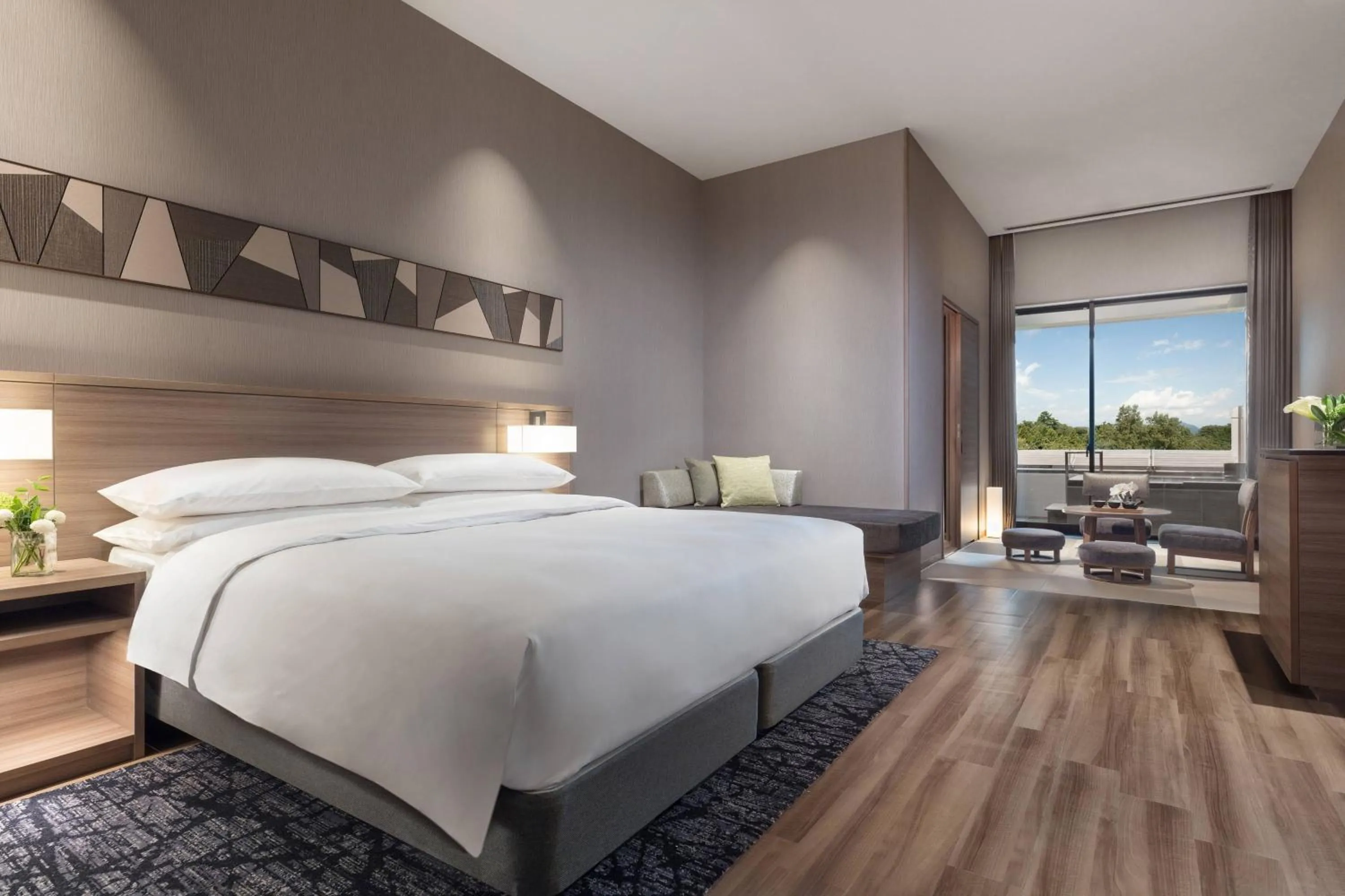 Photo of the whole room, Bed in Izu Marriott Hotel Shuzenji