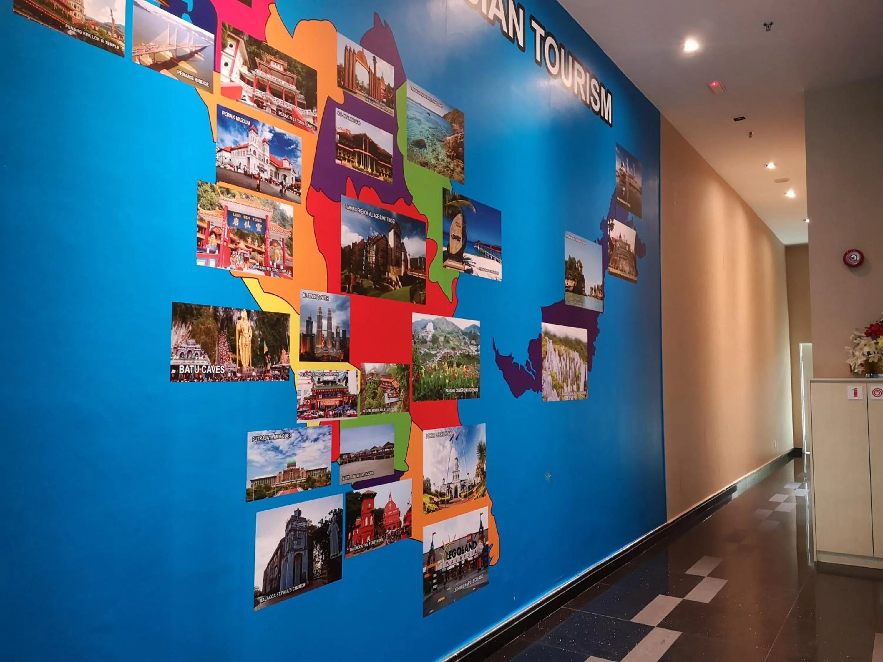 Decorative detail in Signature International Hotel China Town