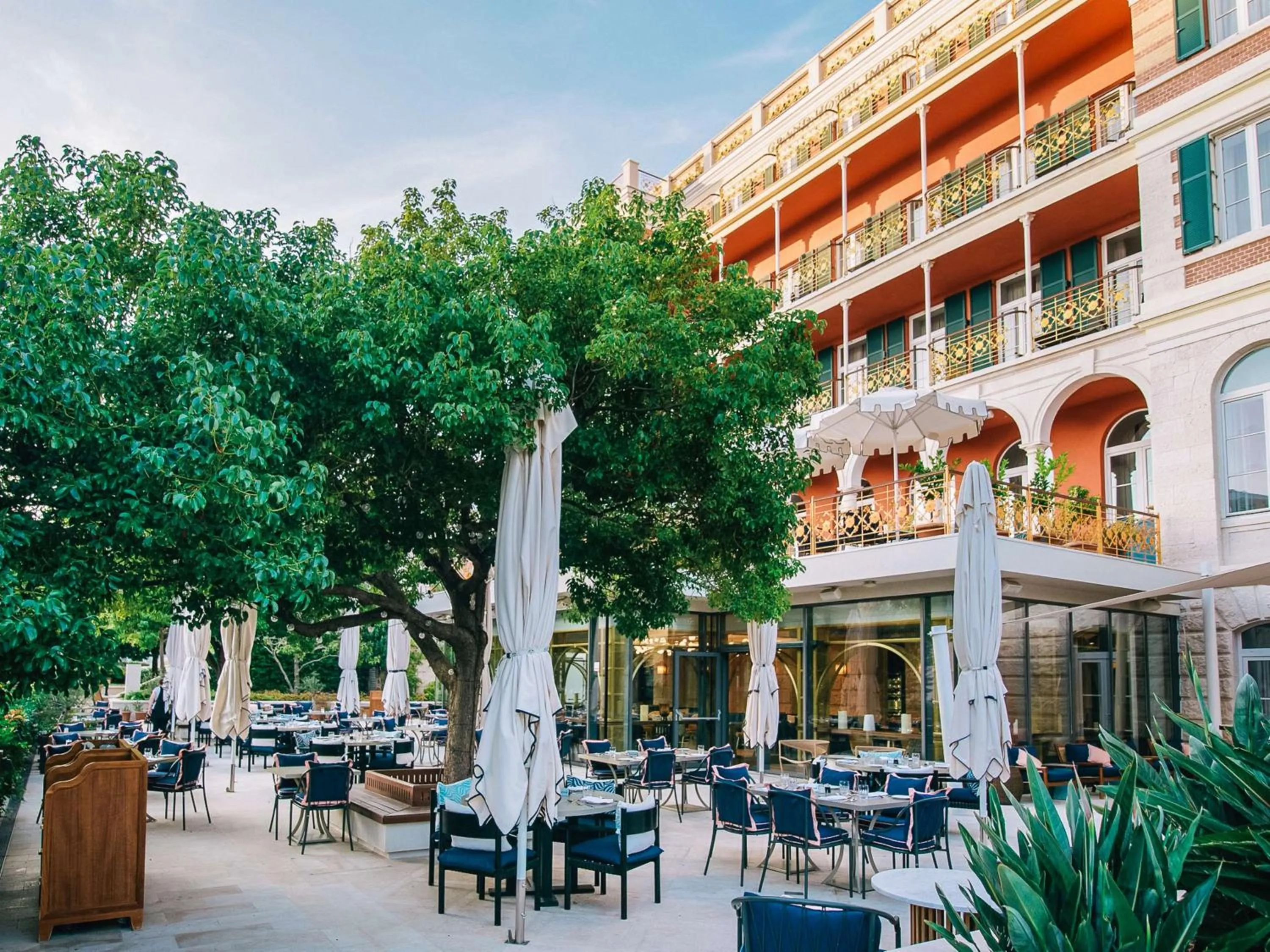 Dining area in Hilton Imperial Dubrovnik
