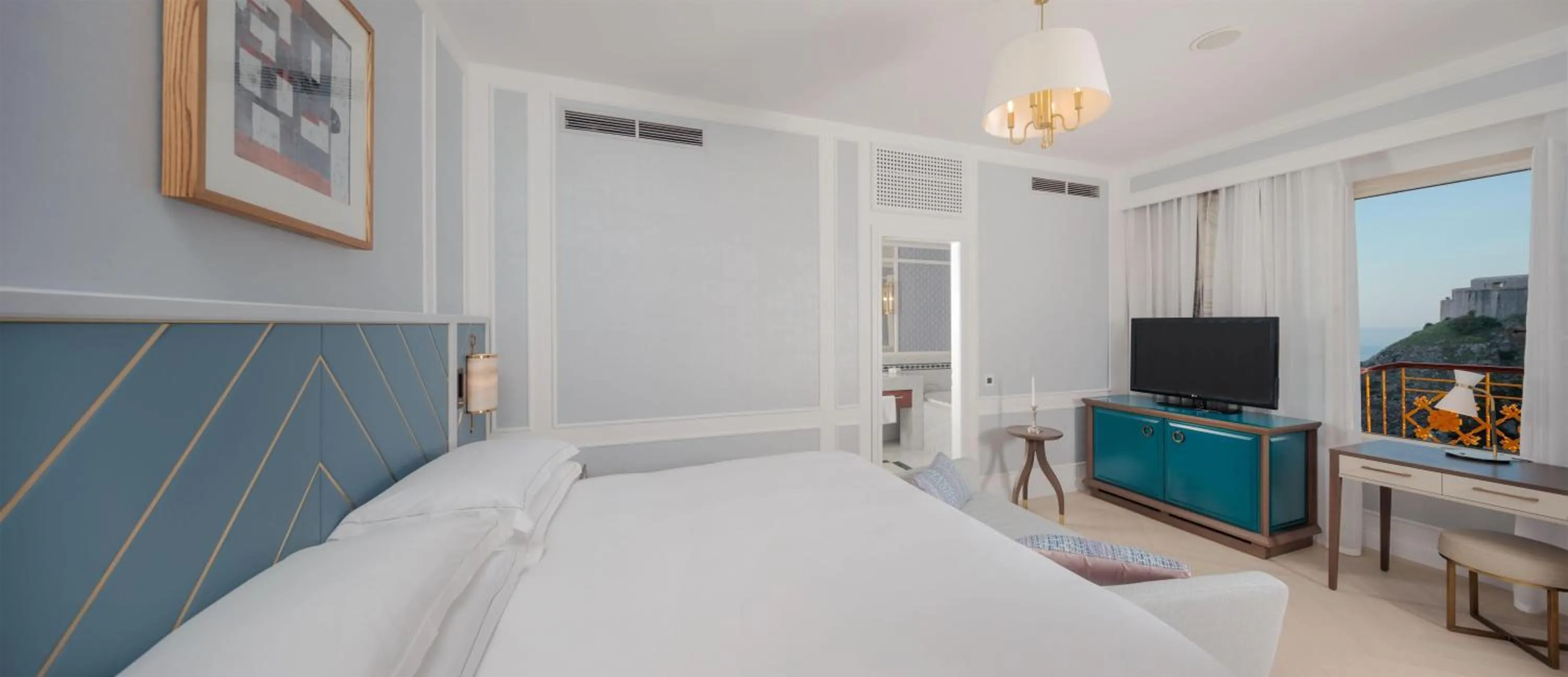 Bed in Hilton Imperial Dubrovnik