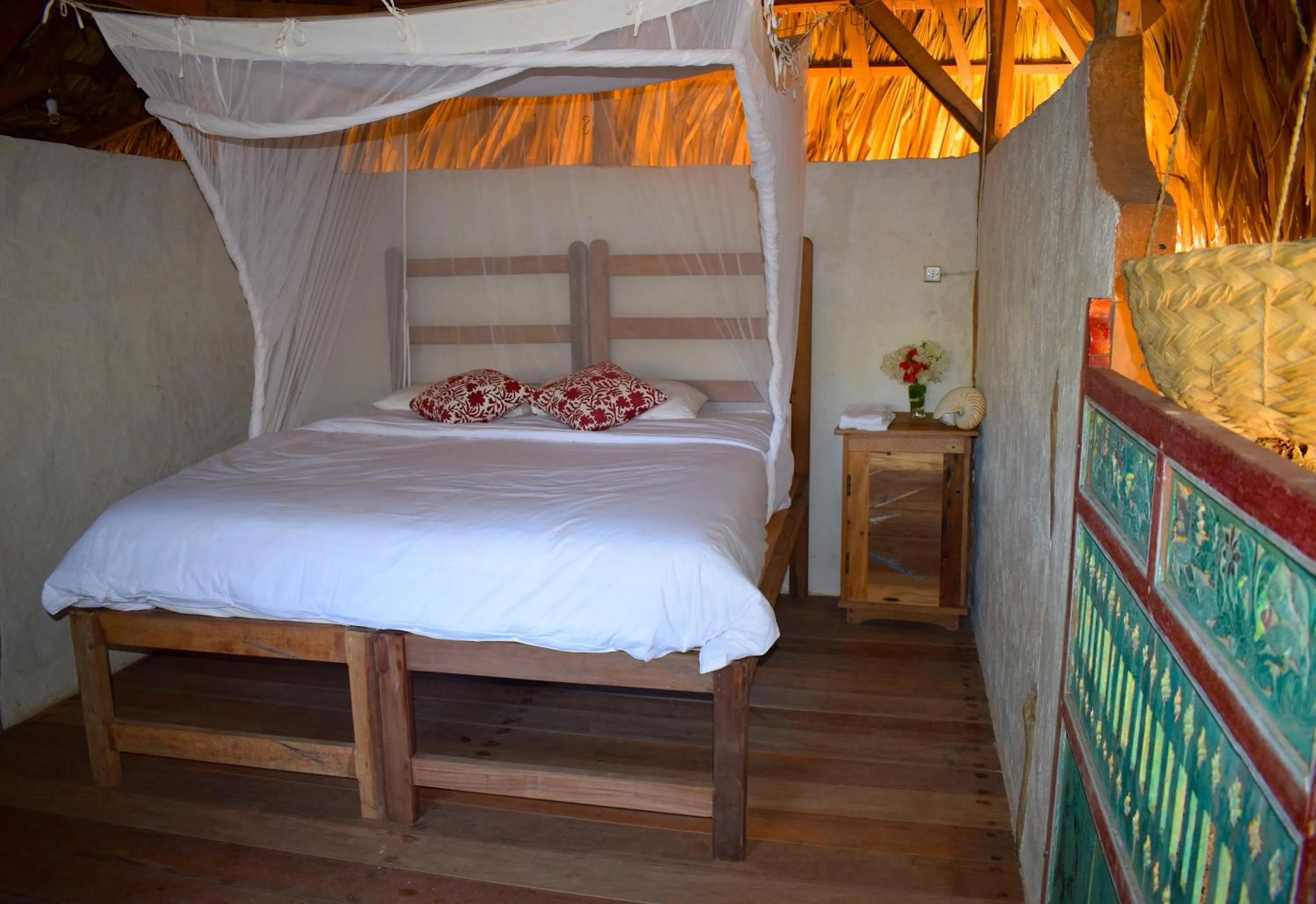 Bed in Utopia Rote Lodge