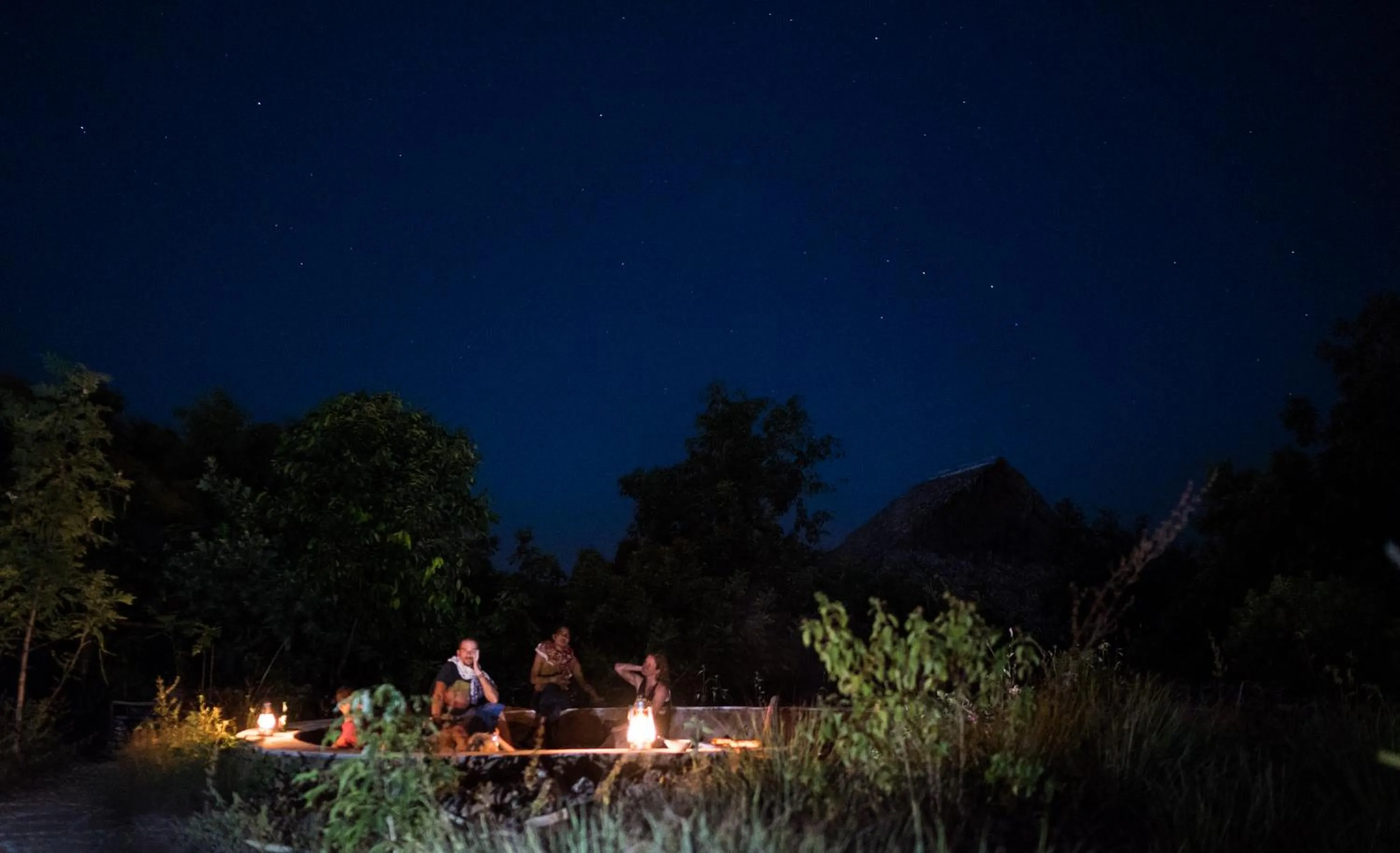 BBQ facilities in Utopia Rote Lodge