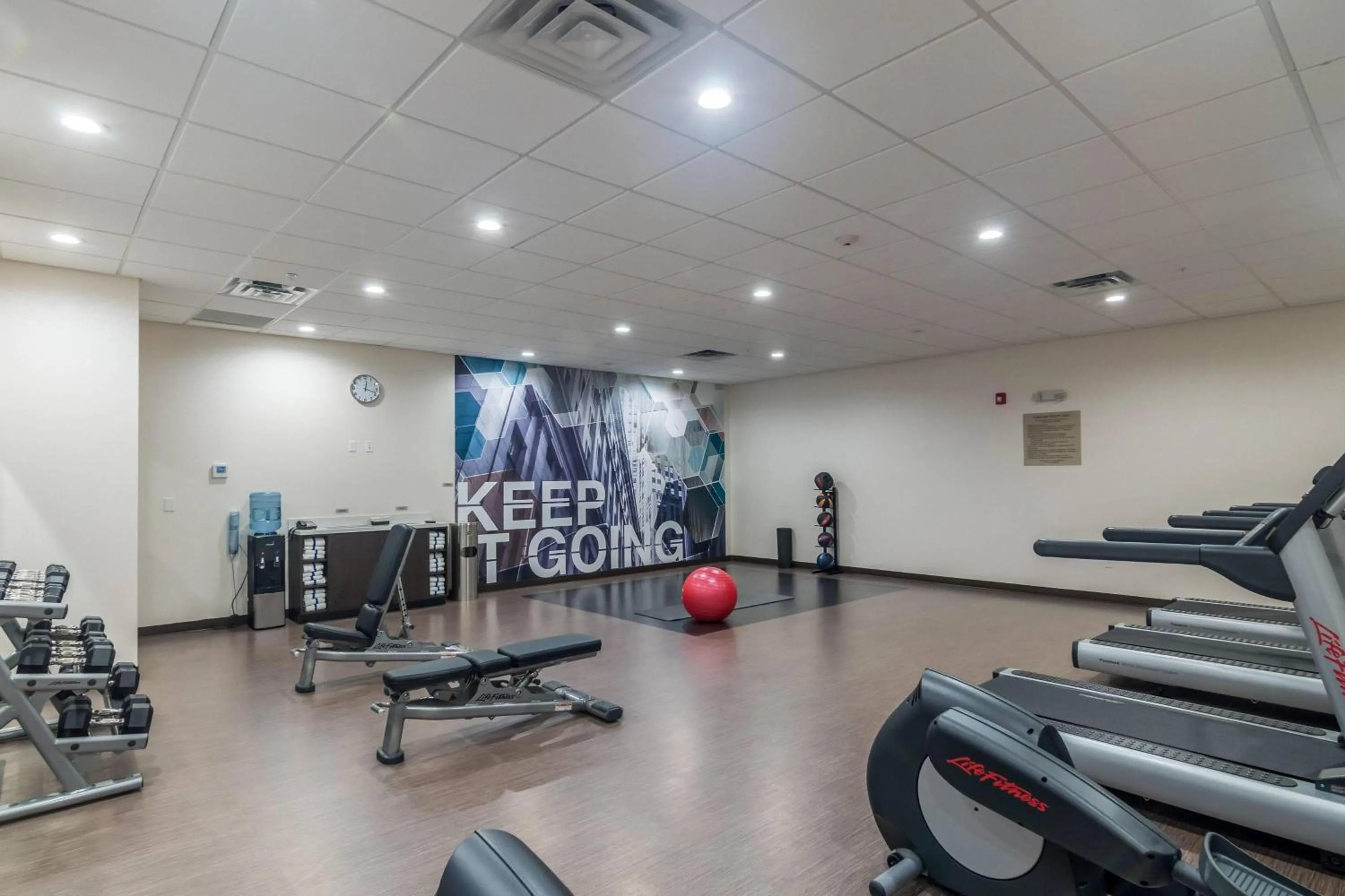 Fitness centre/facilities in SpringHill Suites by Marriott Oklahoma City Downtown